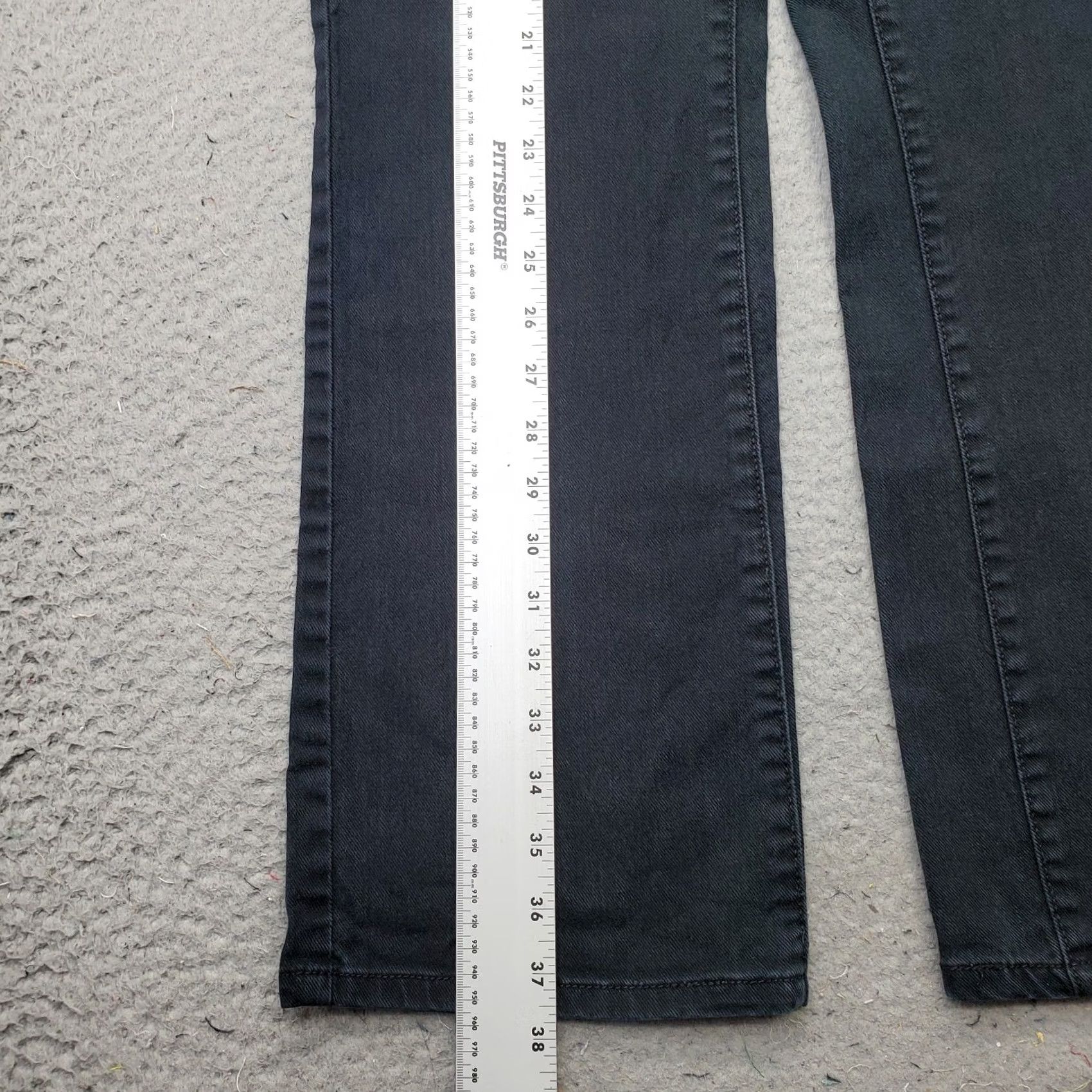 Levi's Levi's Womens 6 Bootcut Jeans Black Denim Stretch Relaxed Fit Streetwear Pants Size 28" / US 6 / IT 42 - 3 Thumbnail