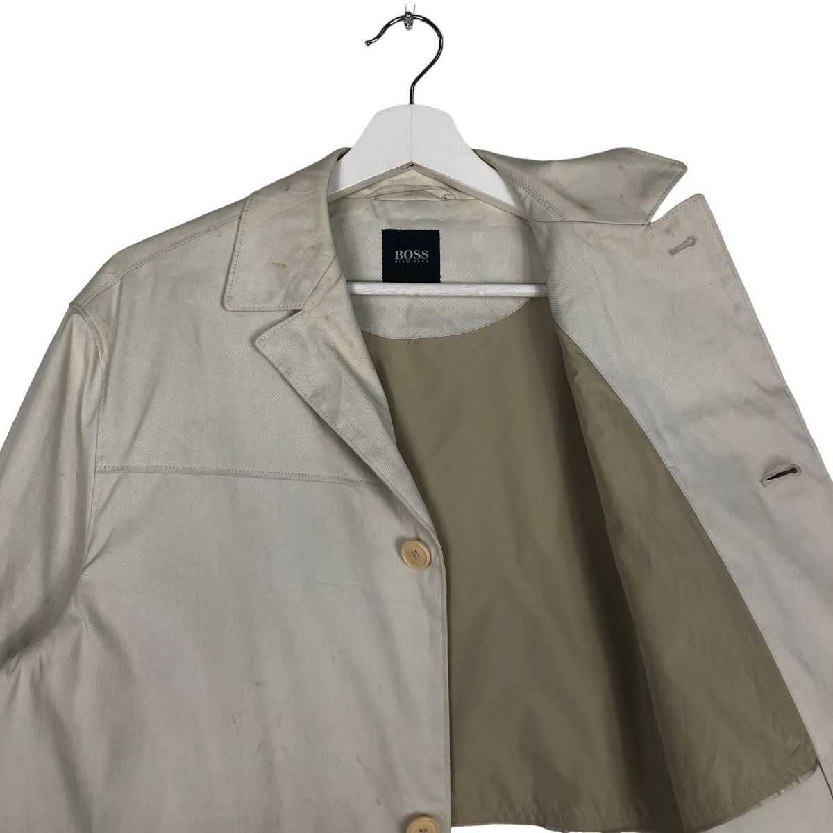 Japanese Brand 🔥Vintage Chore Jacket Worker Hugo Boss Size US M / EU 48-50 / 2 - 10 Thumbnail