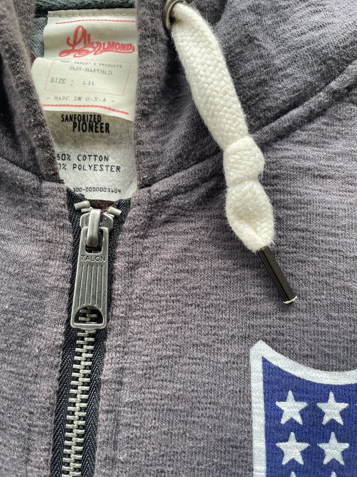 If Six Was Nine LiL Almond Usa Faded Zipper Hoodie Size US S / EU 44-46 / 1 - 12 Thumbnail