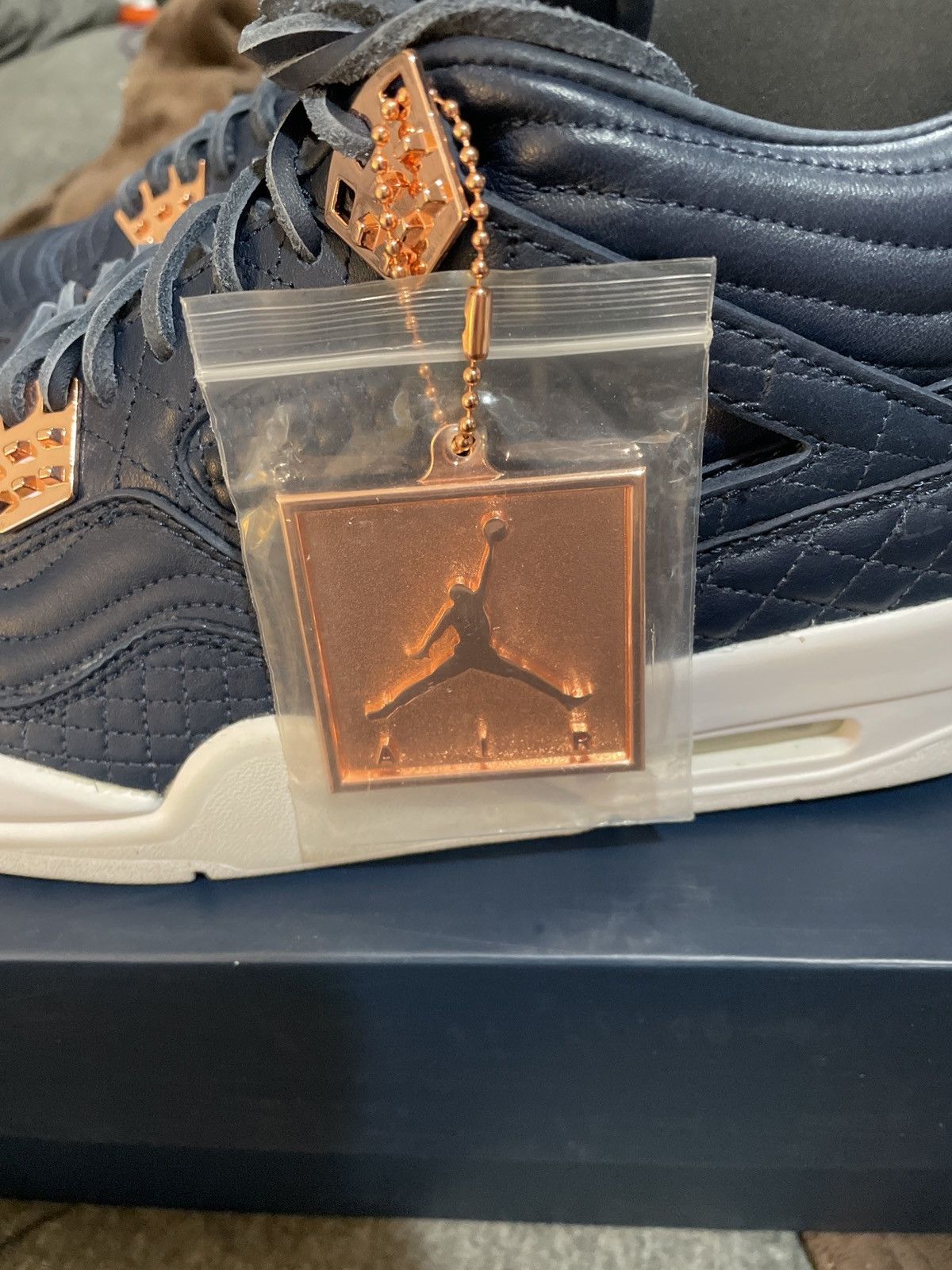 Jordan Brand Air Jordan 4 Premium Obsidian Size 11 Size US 11 / EU 44 - 6 Thumbnail
