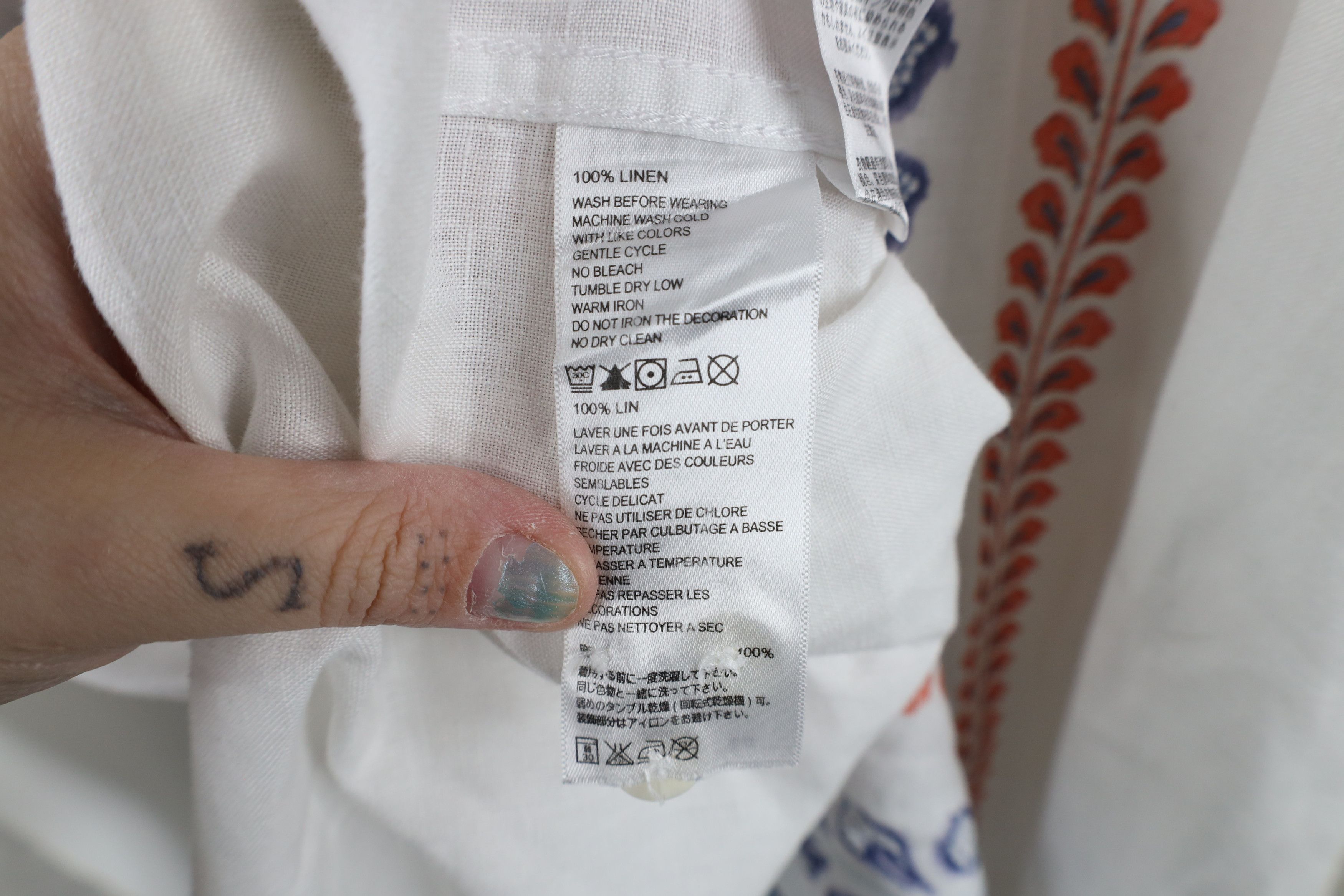 Tommy Bahama × Vintage Tommy Bahama Relax Flower Linen Collared Button Shirt Size US XXL / EU 58 / 5 - 9 Thumbnail