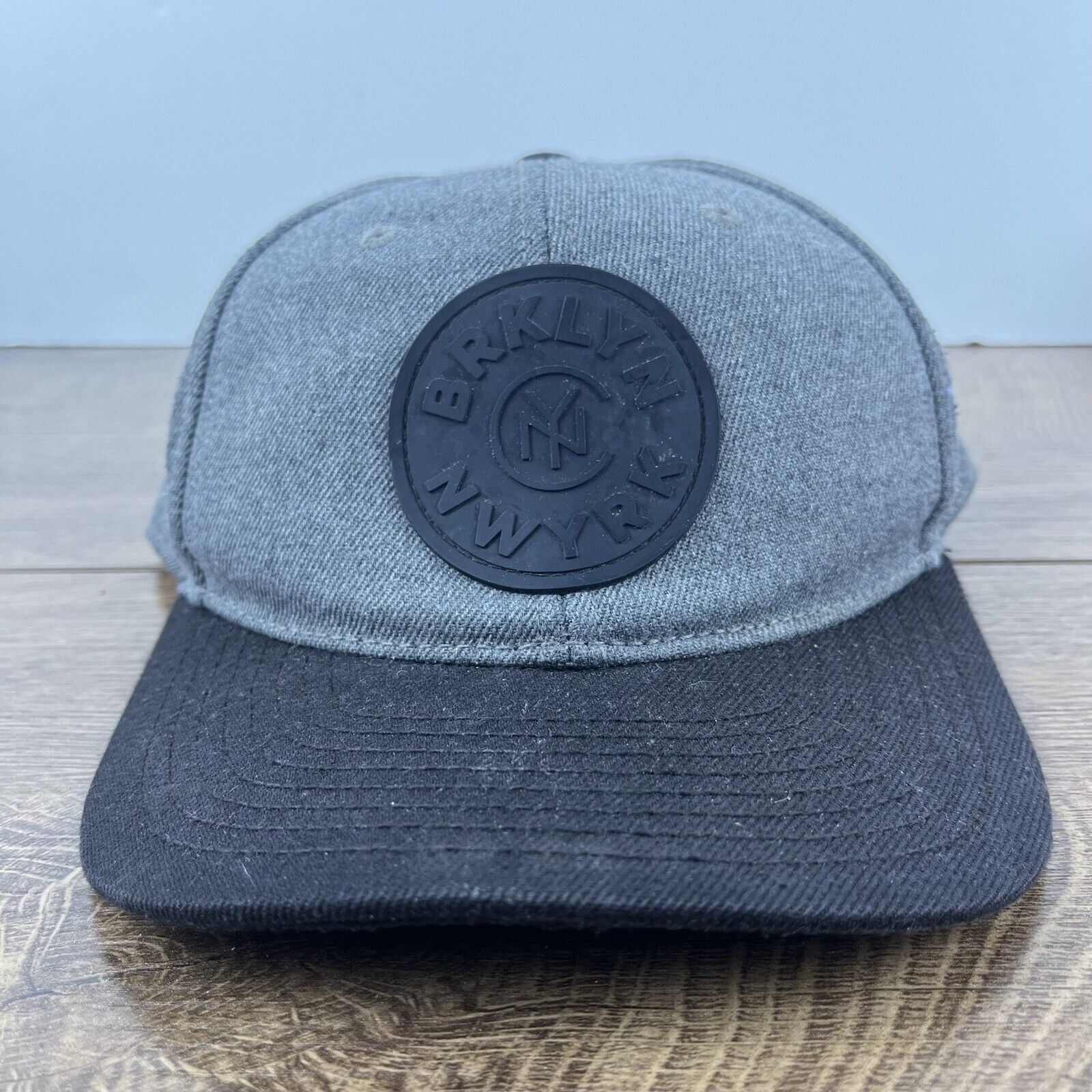 Other Brooklyn New York Hat NY Snapback Hat Gray Adjustable Hat Ad Size ONE SIZE - 1 Thumbnail