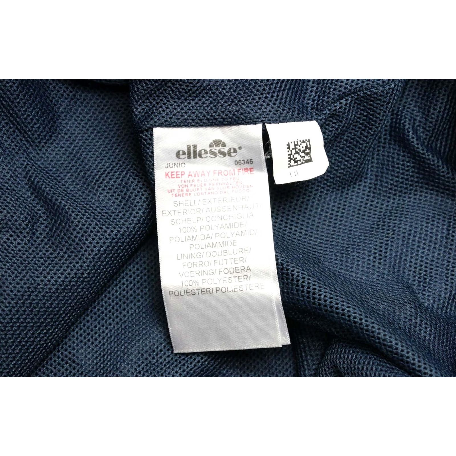 Ellesse Ellesse Junio Anorak Jacket Men's SMALL Blue Half Zip Collar Lightweight Size US S / EU 44-46 / 1 - 6 Thumbnail