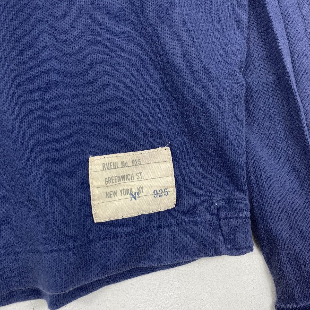 Ruehl No. 925 Ruehl No. 925 Navy Blue Henley Long Sleeve Shirt Medium Y2K Size US M / EU 48-50 / 2 - 4 Thumbnail