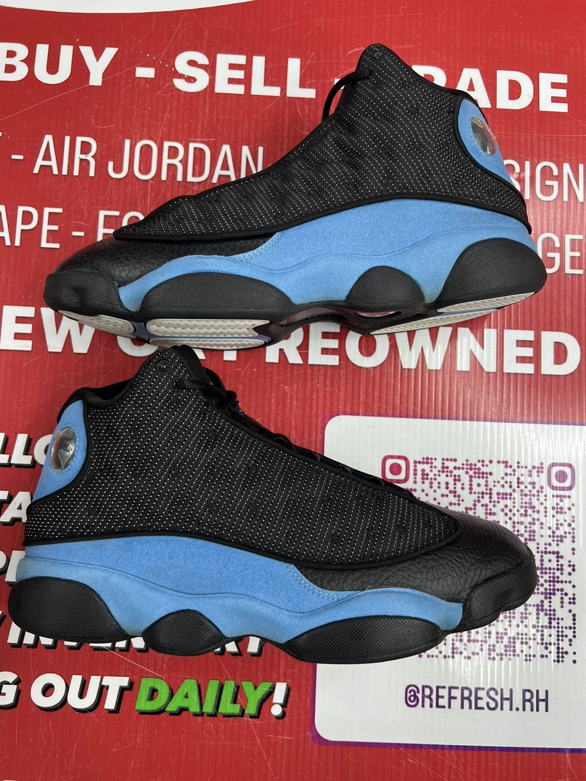 Jordan Brand Air Jordan 13 Unc Size 8.5 Size US 8.5 / EU 41-42 - 2 Thumbnail