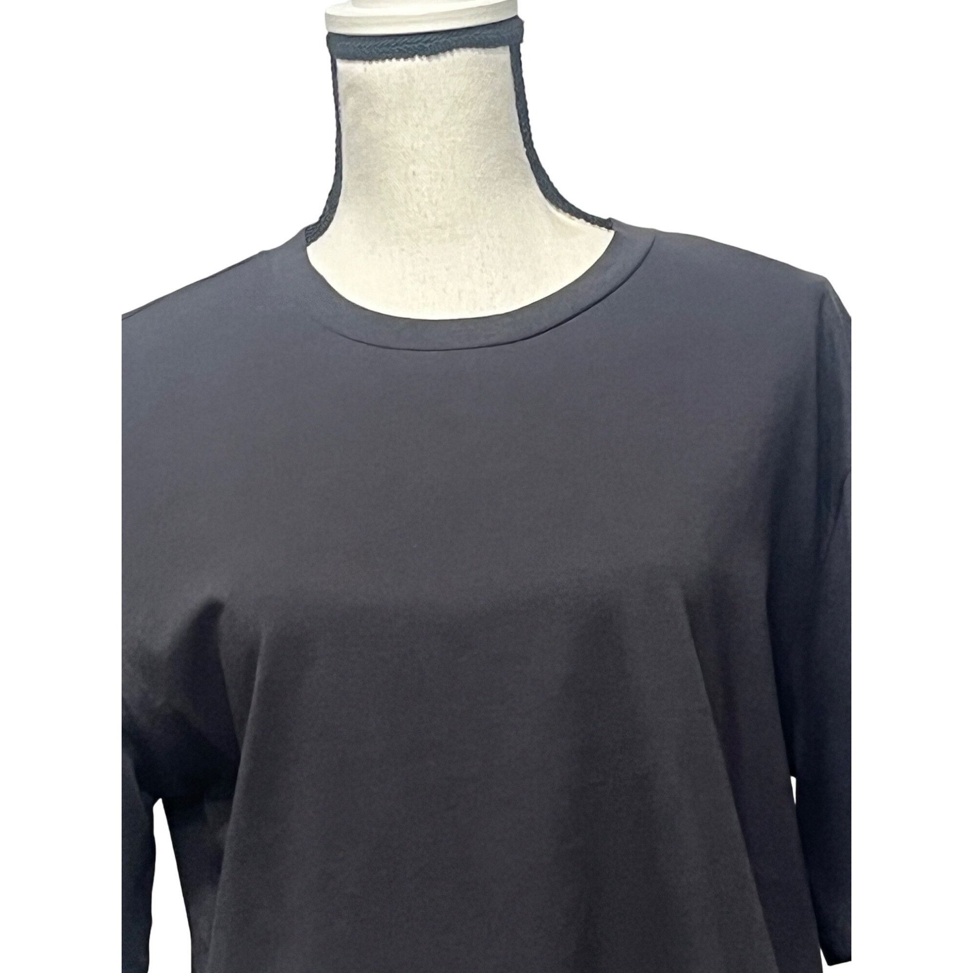 Other "Noisy May Millie Oversize Cotton T-Shirt, Obsidian (washed Size XS / US 0-2 / IT 36-38 - 3 Thumbnail