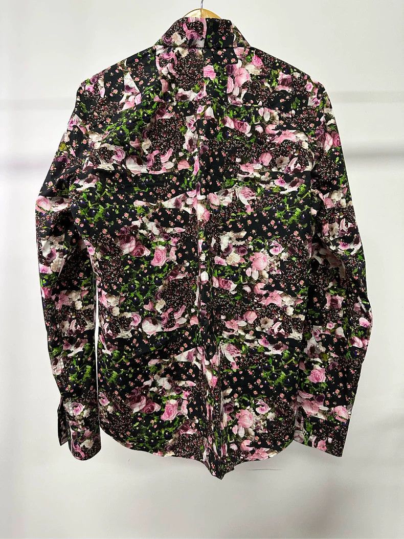 Givenchy Givenchy Size40 Floral Full Print Long Sleeve Shirt Size US XS / EU 42 / 0 - 2 Thumbnail