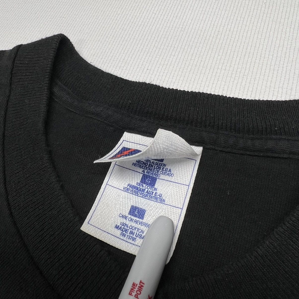 Pro Player × Vintage VTG Dallas Cowboys Tee Shirt Black Ring Super Bowl Champion Size US L / EU 52-54 / 3 - 9 Thumbnail