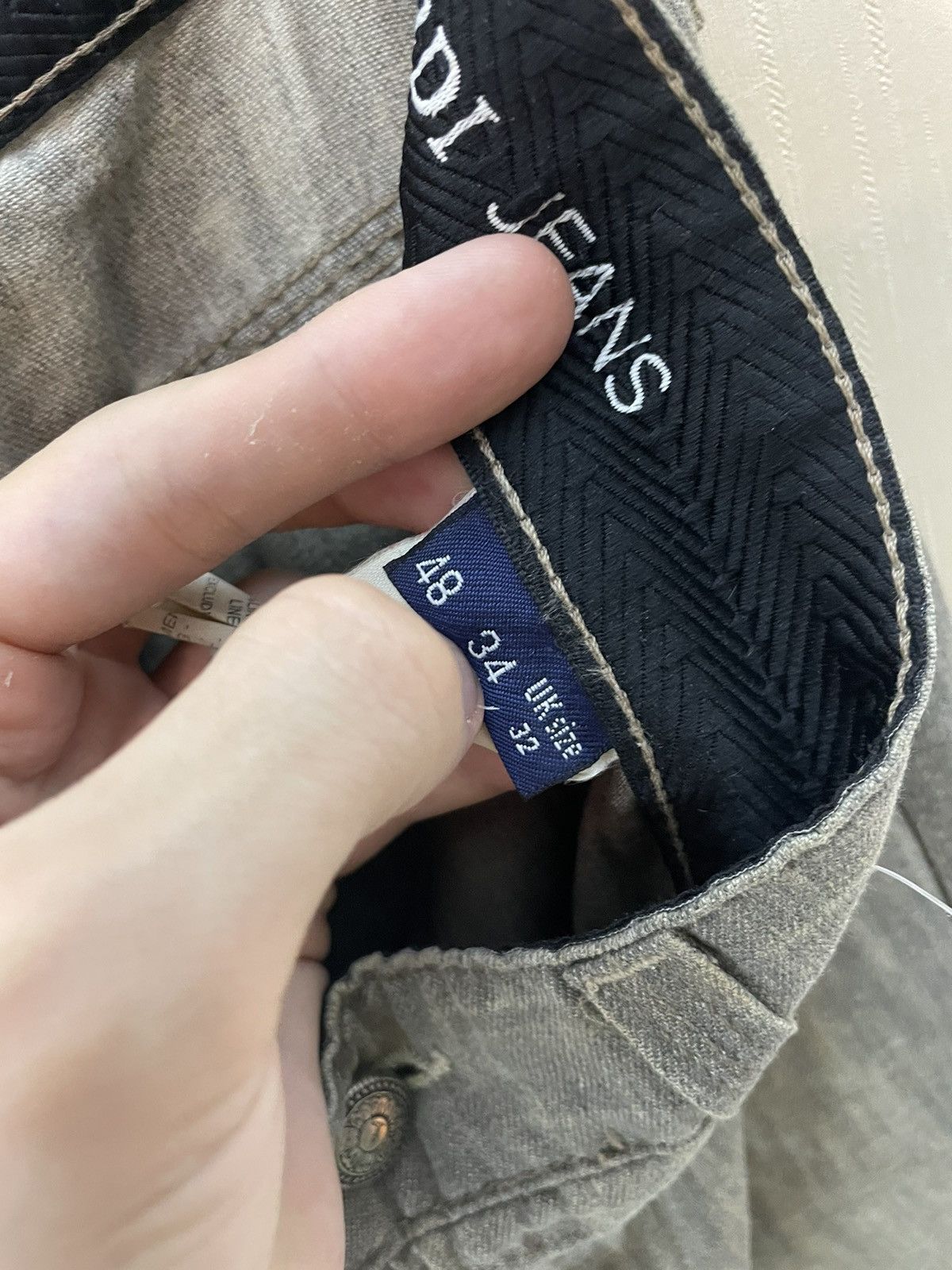 Japanese Brand × Trussardi Trussardi avant garde vintage pants Size US 32 / EU 48 - 13 Thumbnail