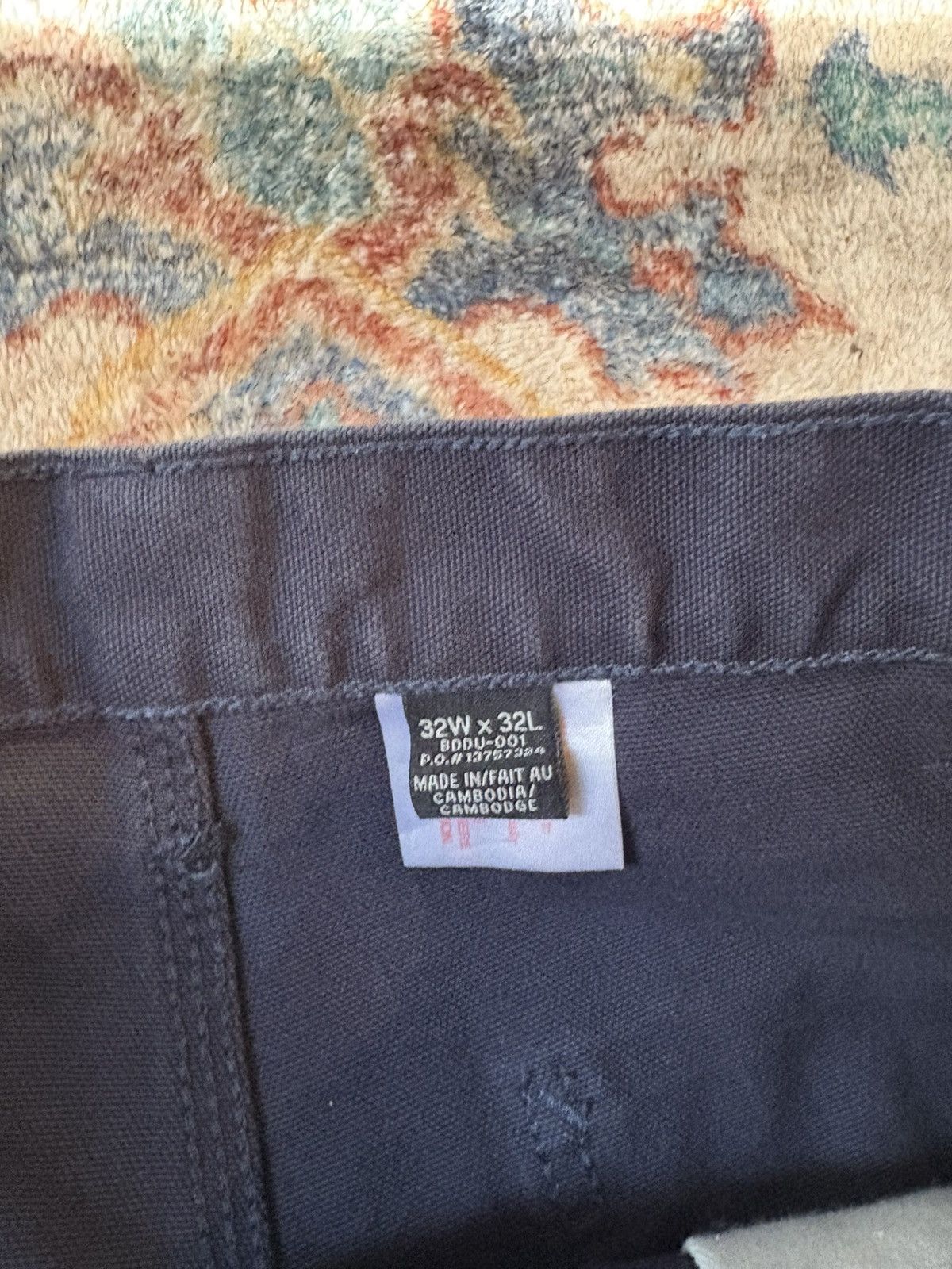 Dakota Grizzly Dakota Navy Double Knees Workwear Pants Size 32 Size US 32 / EU 48 - 4 Thumbnail