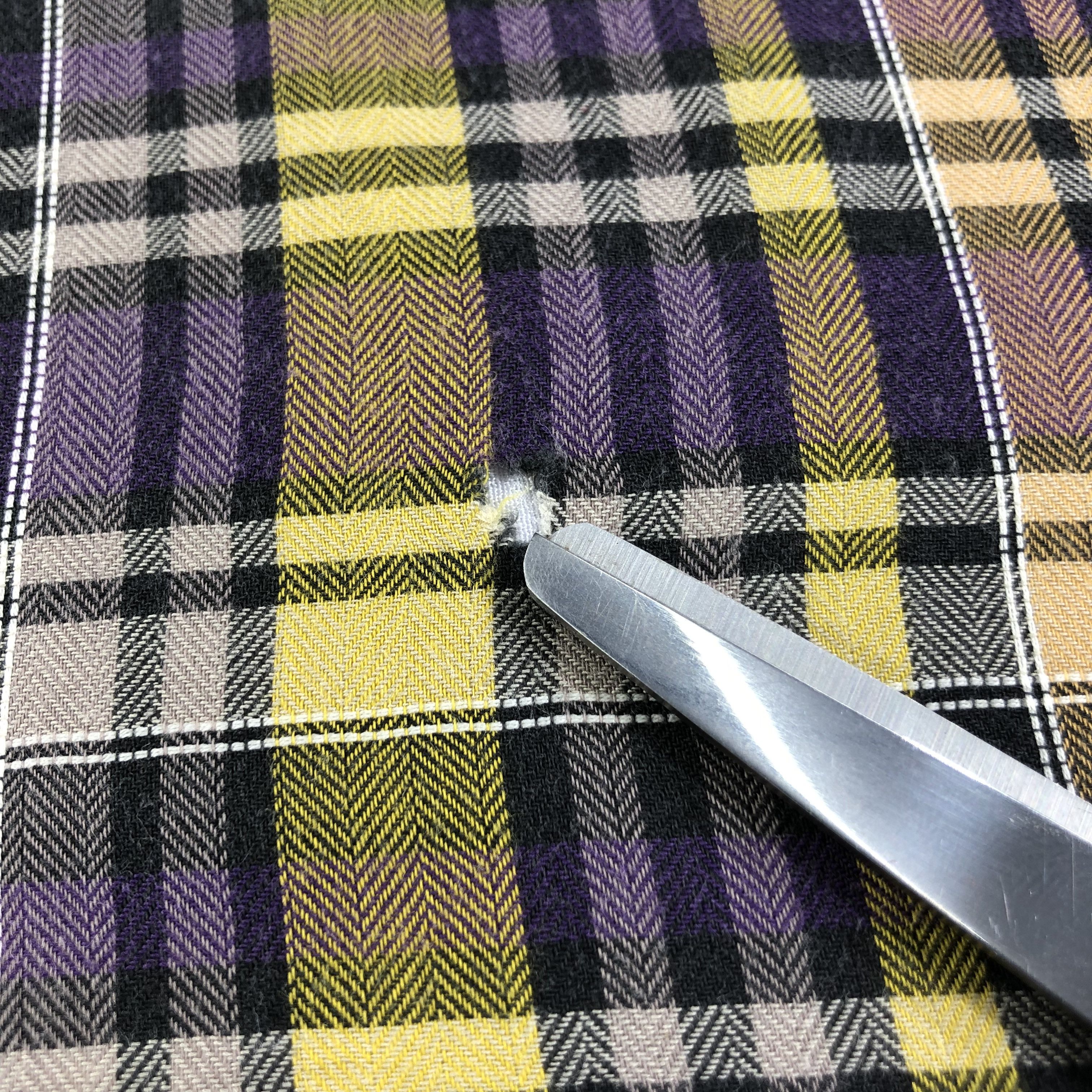 Christian Dior Monsieur Christian Dior Tartan Handkerchief Neckerchief Bandana H1735 Size ONE SIZE - 5 Thumbnail