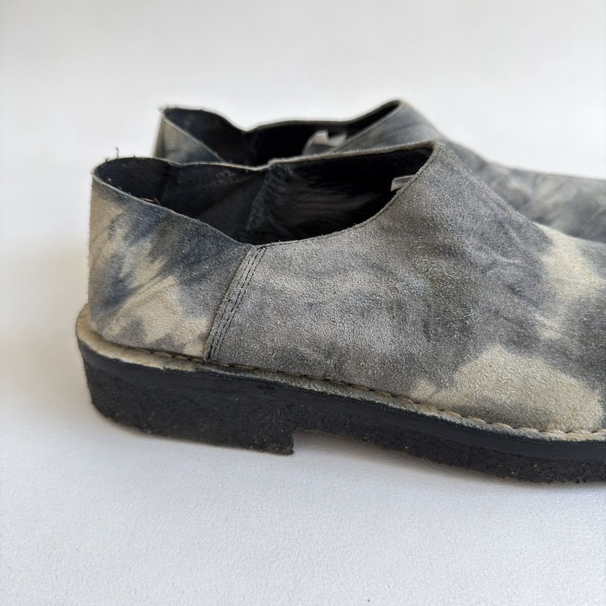Ann Demeulemeester S/S 01 Tie Dye Suede Loafers / Mules Size US 9 / IT 39 - 8 Thumbnail