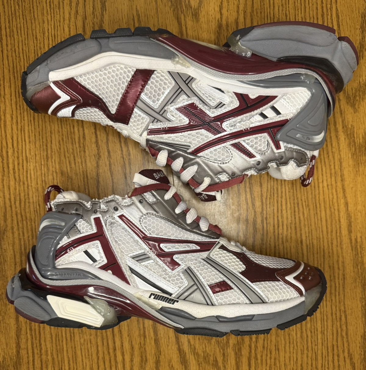 Balenciaga Runner Sneaker (Burgandy)