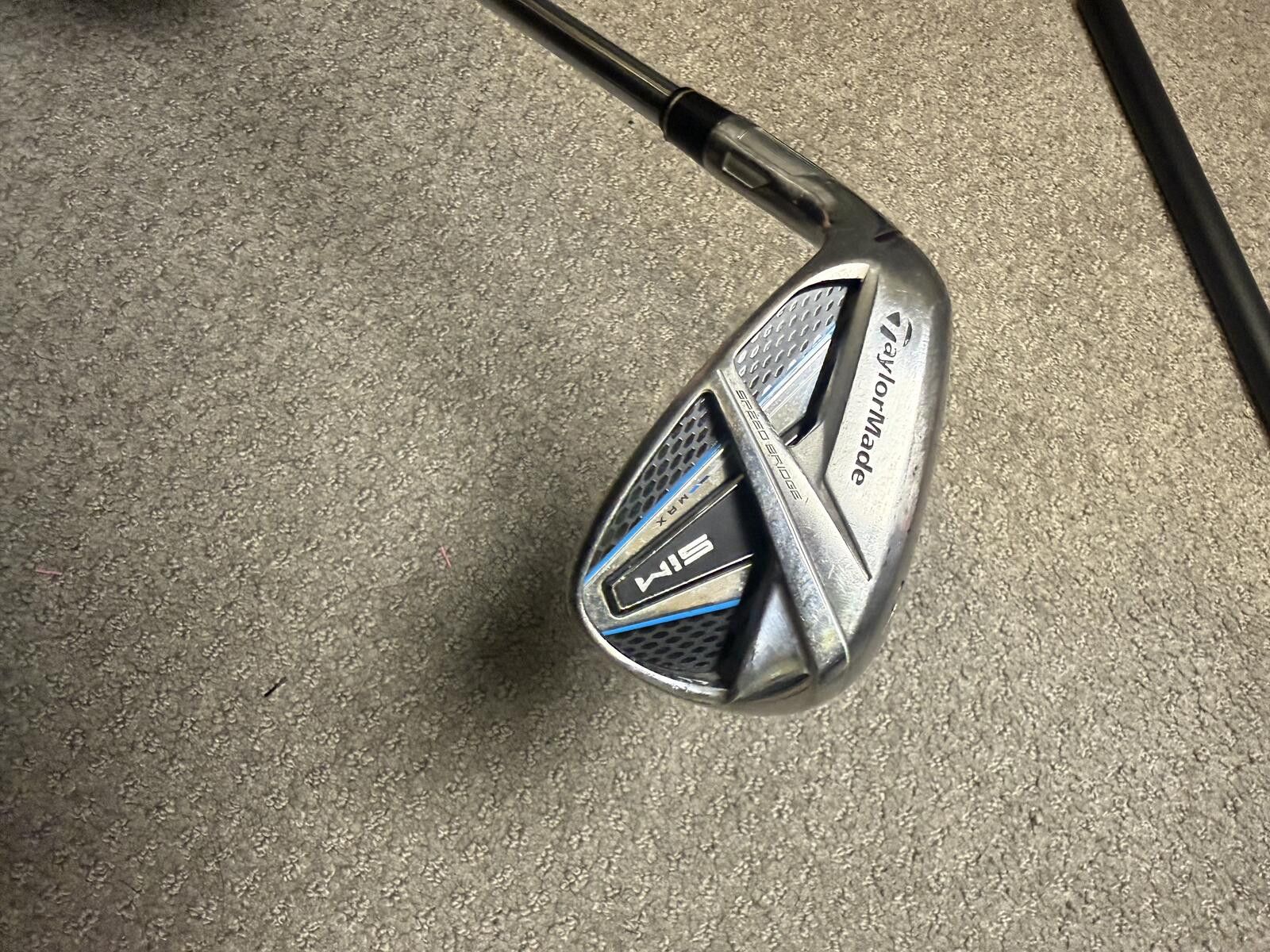 TaylorMade TaylorMade SIM2 Max 9 Iron Left Handed Steel Shaft Mens Golf Size ONE SIZE - 1 Thumbnail