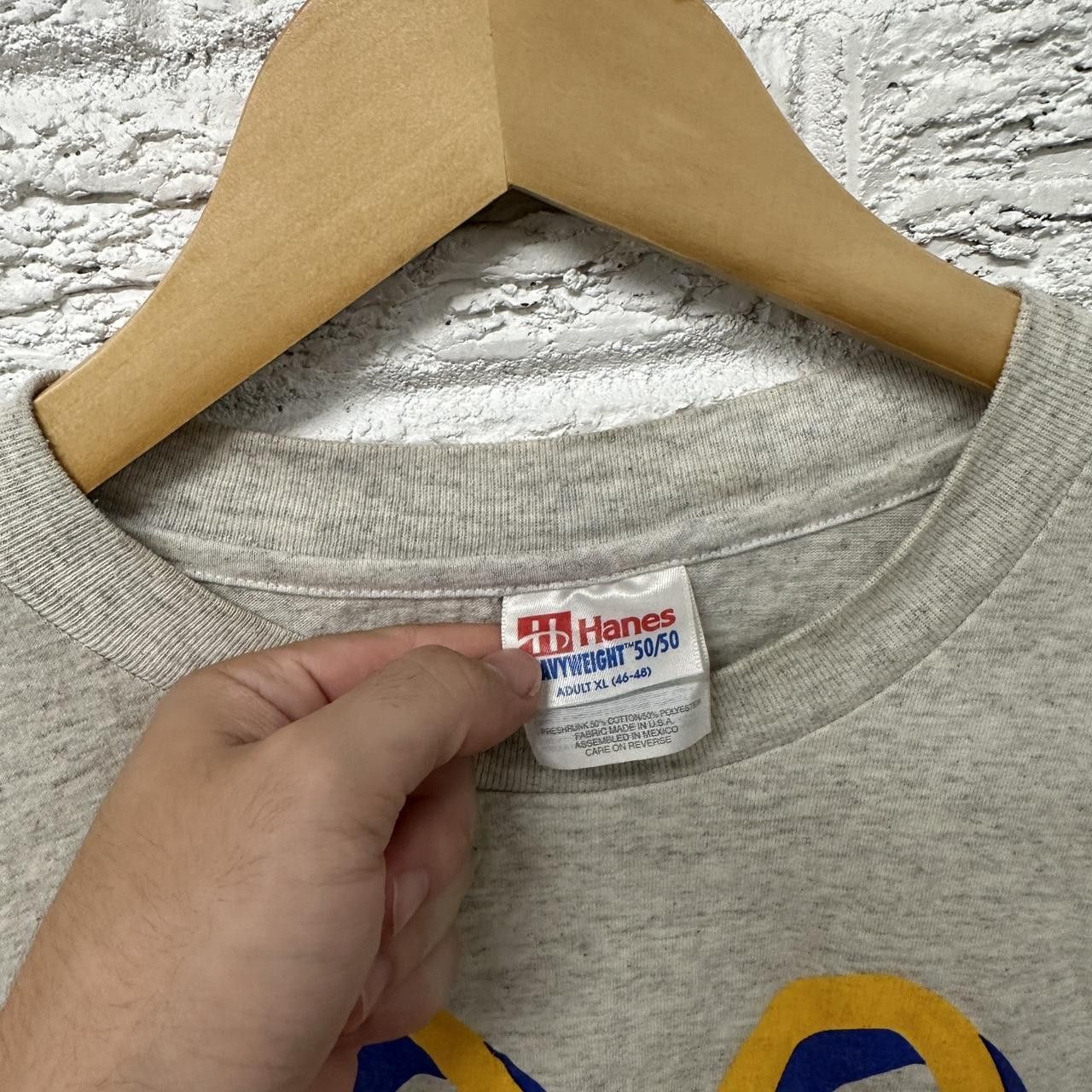 Vintage Vintage Single Stitch 90s McDonalds Shirt XL Grey / Cream Size US XL / EU 56 / 4 - 5 Thumbnail