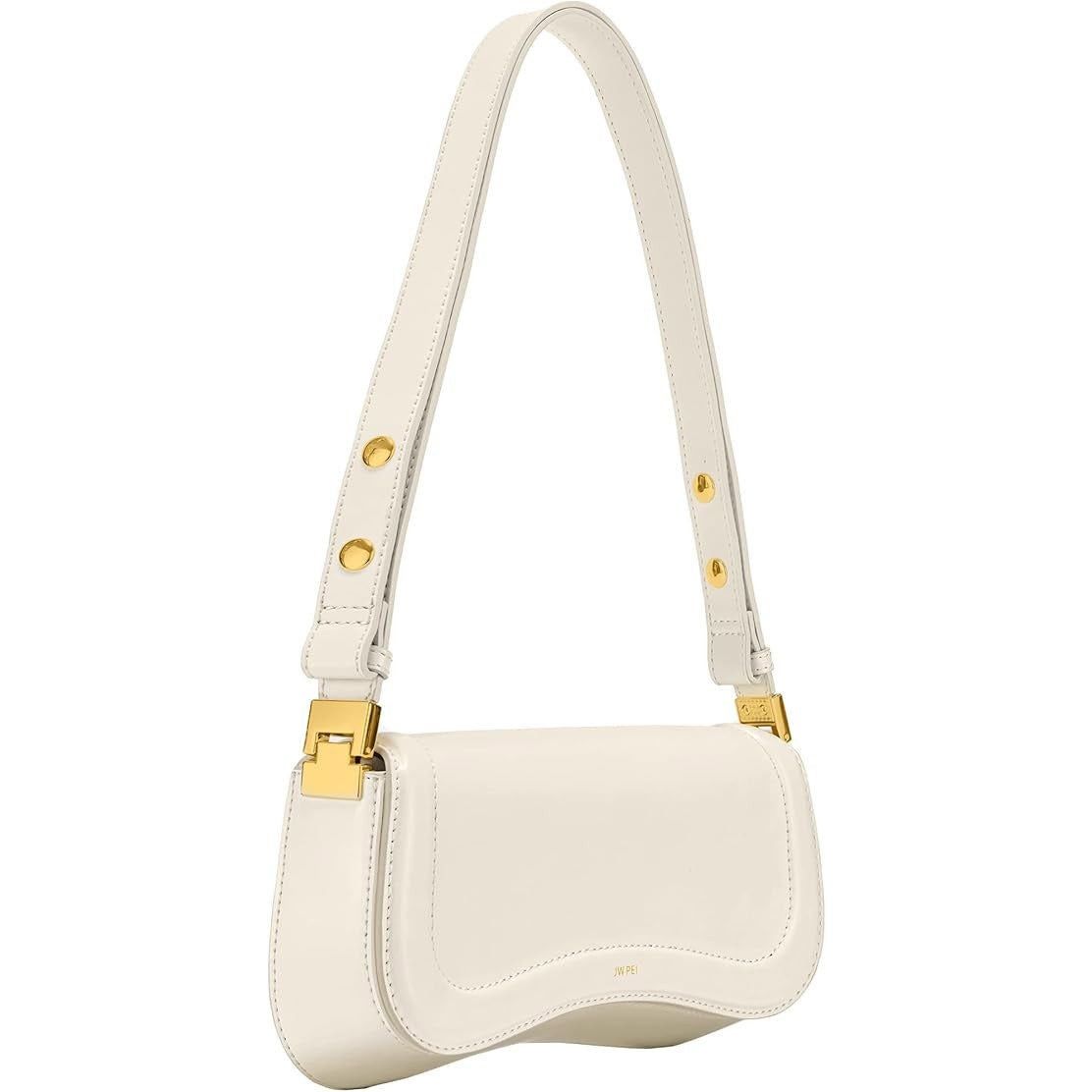 JW PEI New JW PEI Small White Adjustable Strap Shoulder Bag Handbag Size ONE SIZE - 5 Thumbnail