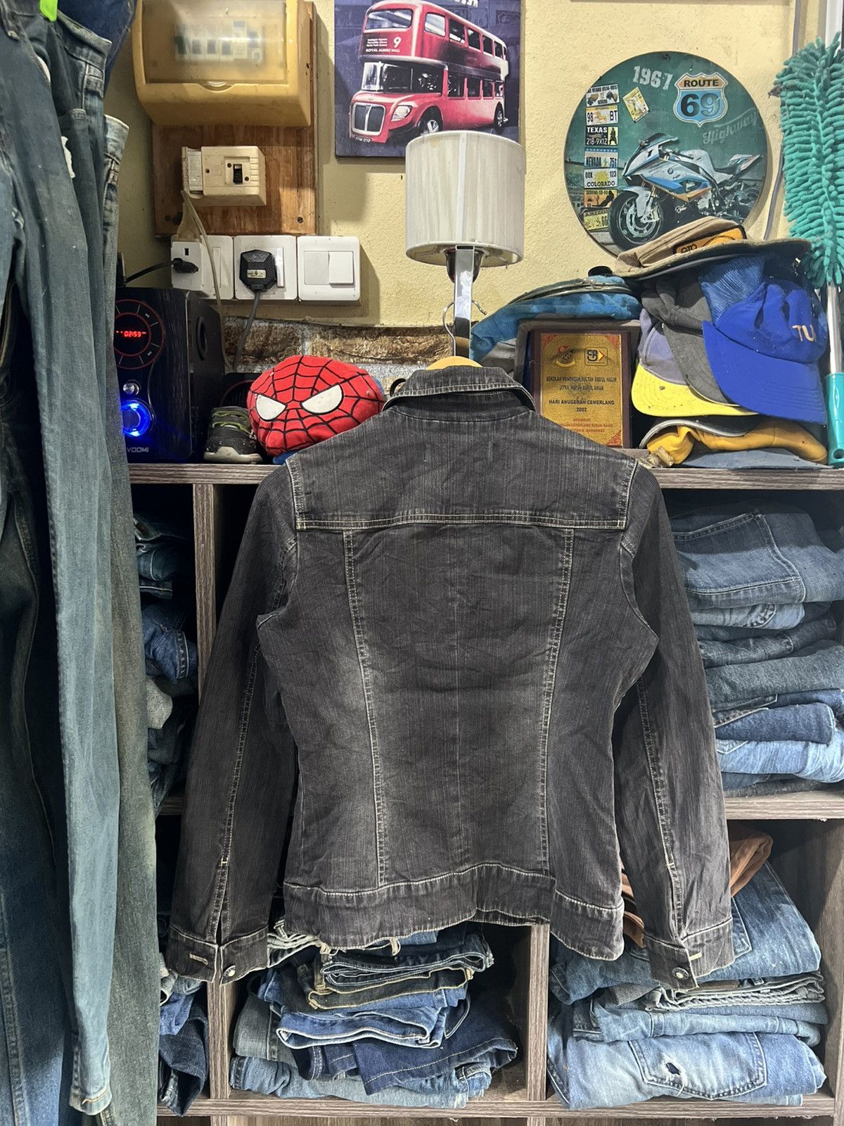 Michel Klein 🔥AVV Michel Klein Denim Jacket Size S / US 4 / IT 40 - 2 Thumbnail