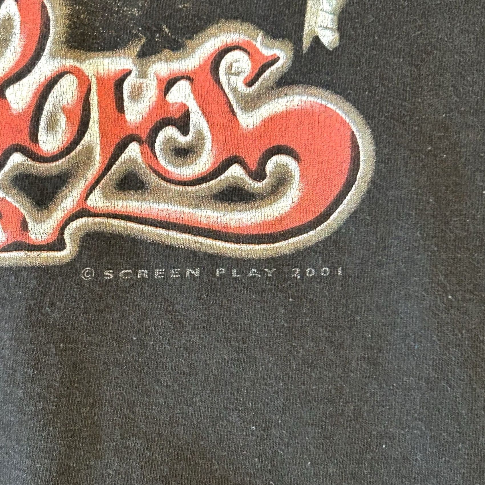 Delta VINTAGE The Oak Ridge Boys From The Heart Tour Tee Black T-Shirt Size Medium Mens Size US M / EU 48-50 / 2 - 4 Thumbnail