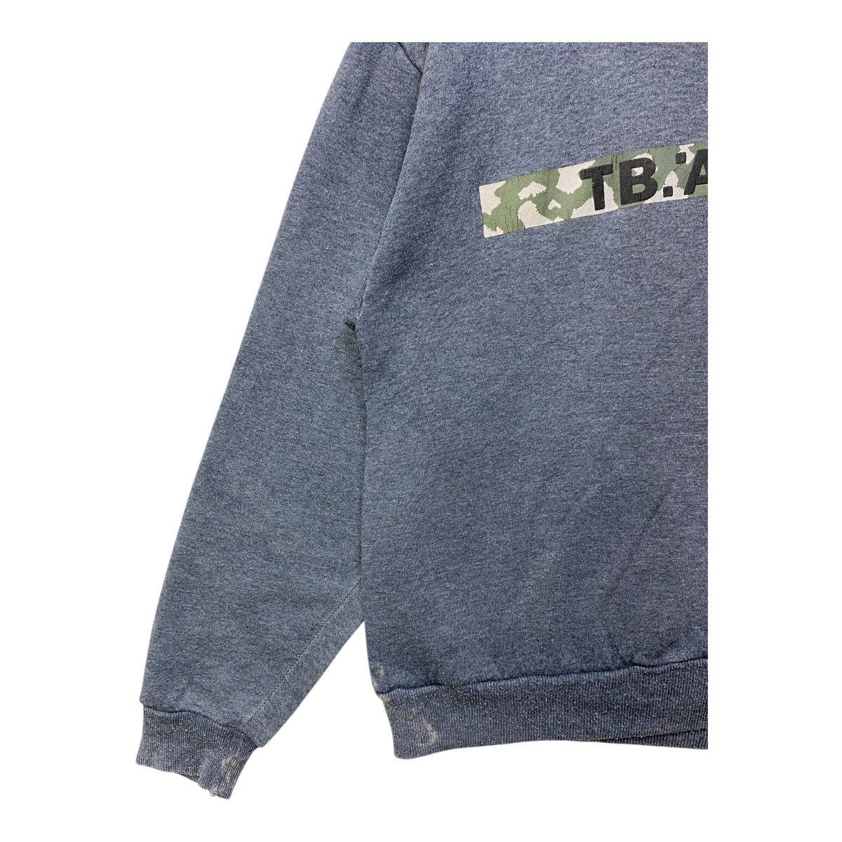 Jerzees TB Army Sweatshirt Spellout Jerzees Tag Made In USA Size M Size US M / EU 48-50 / 2 - 4 Thumbnail