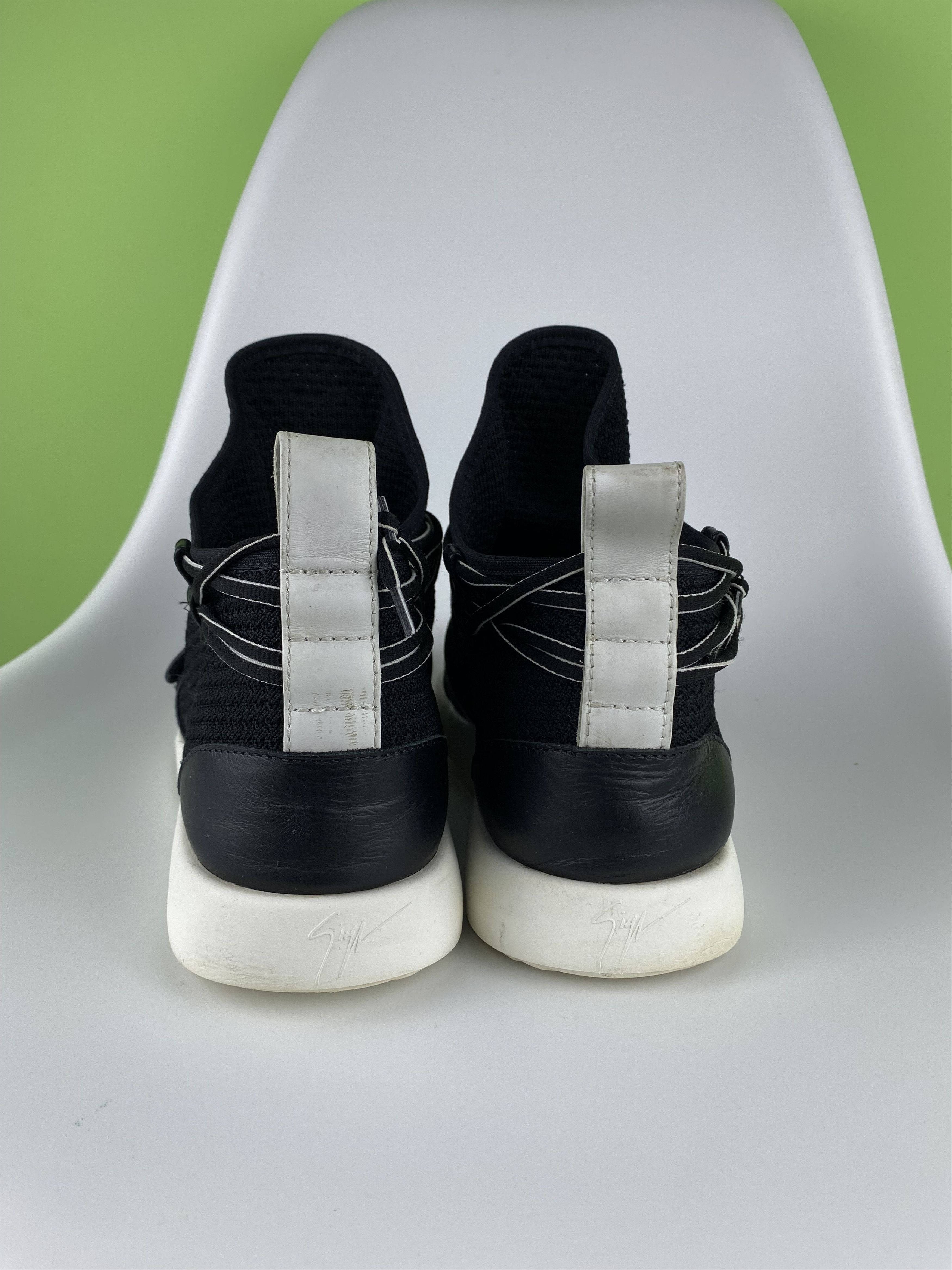 Giuseppe Zanotti Giuseppe Zanotti Hayden Men’s Mid Top Sneakers Black size 43 Size US 10 / EU 43 - 6 Thumbnail
