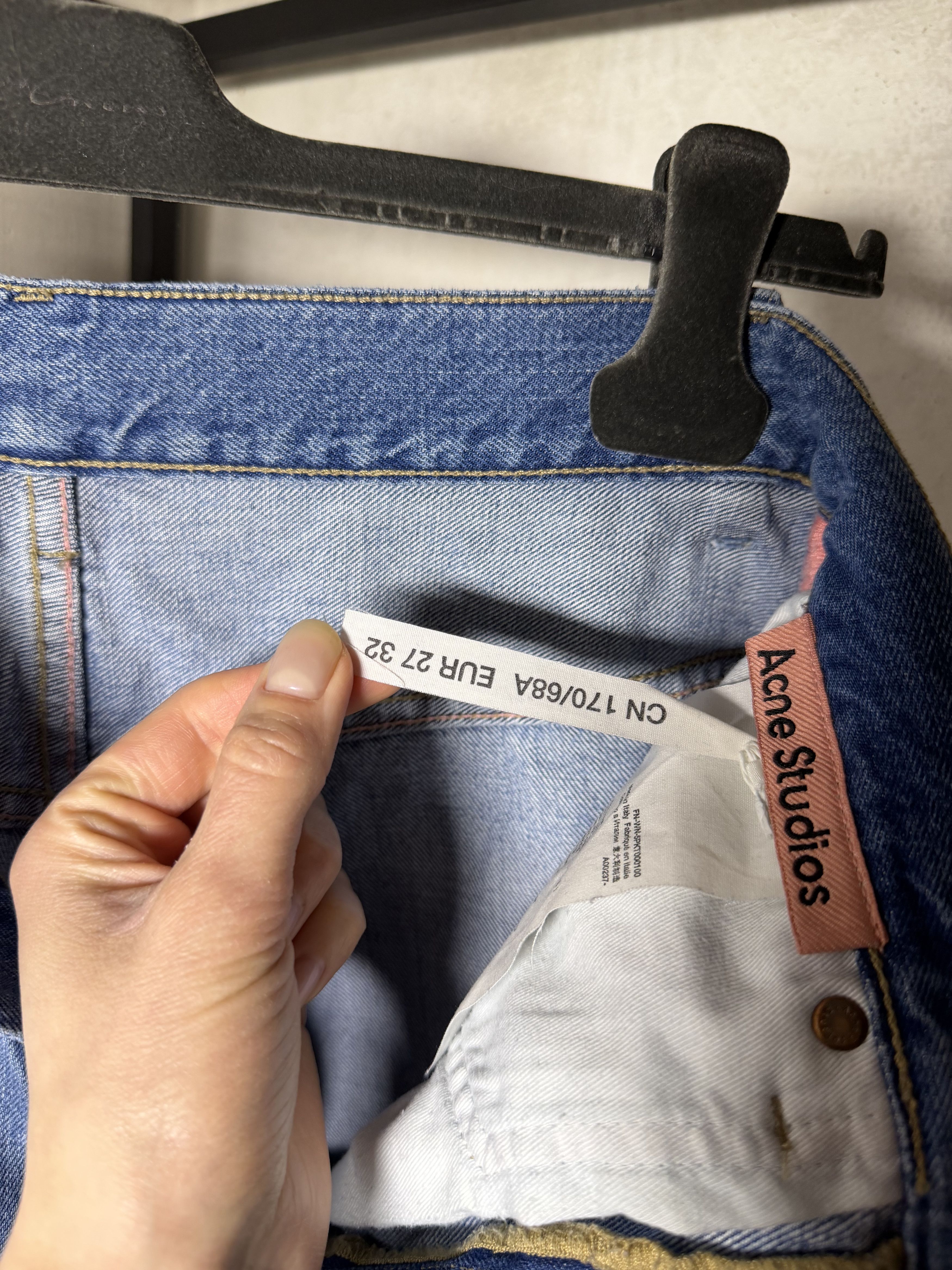 Acne Studios Acne Studios 2023 U Daybreak Jeans in Mid Blue Size 27" / US 4 / IT 40 - 11 Thumbnail