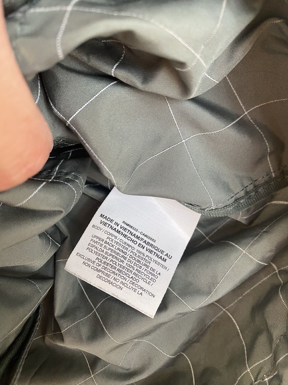Nike Nike Running Jacket Nylon Green Size US XS / EU 42 / 0 - 6 Thumbnail