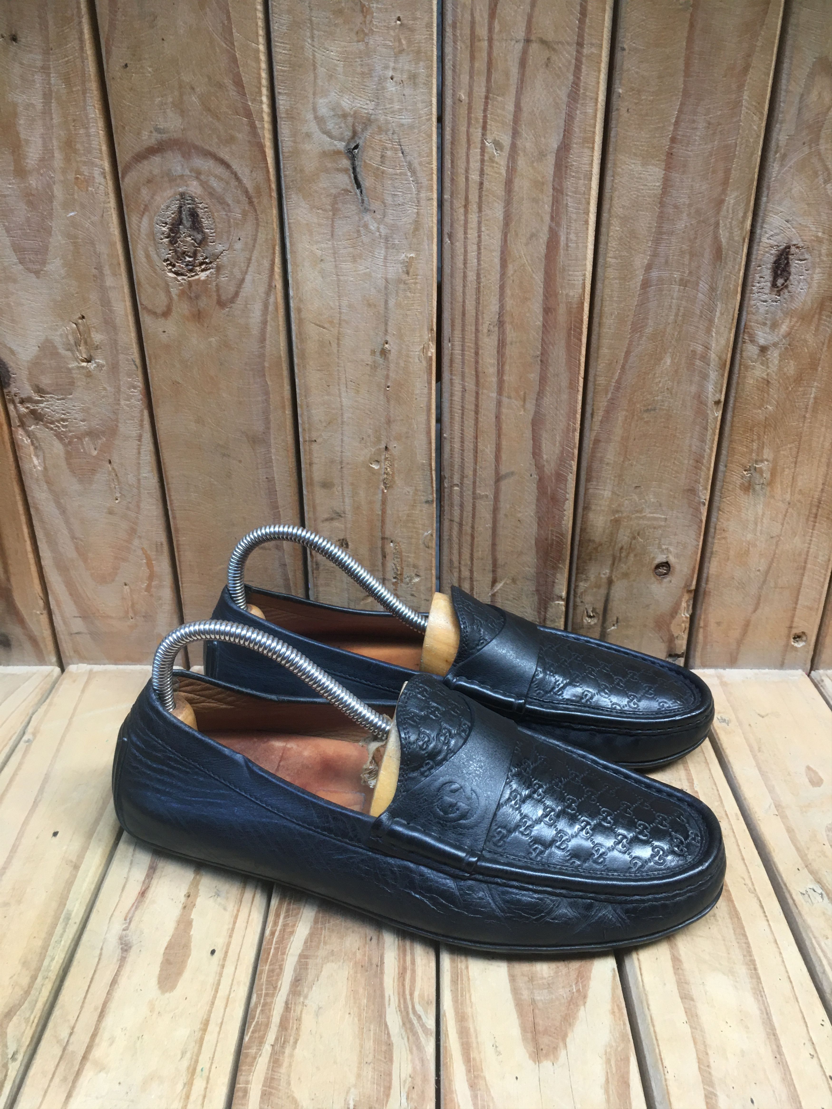 Gucci Gucci 322929 GG Black Men’s Leather Loafers UK 6.5 Size US 7 / EU 40 - 5 Thumbnail