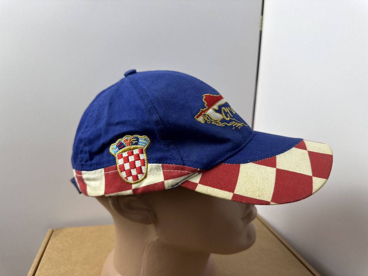 Vintage Vintage Croatia soccer cap logo Hrvtska Size ONE SIZE - 2 Thumbnail