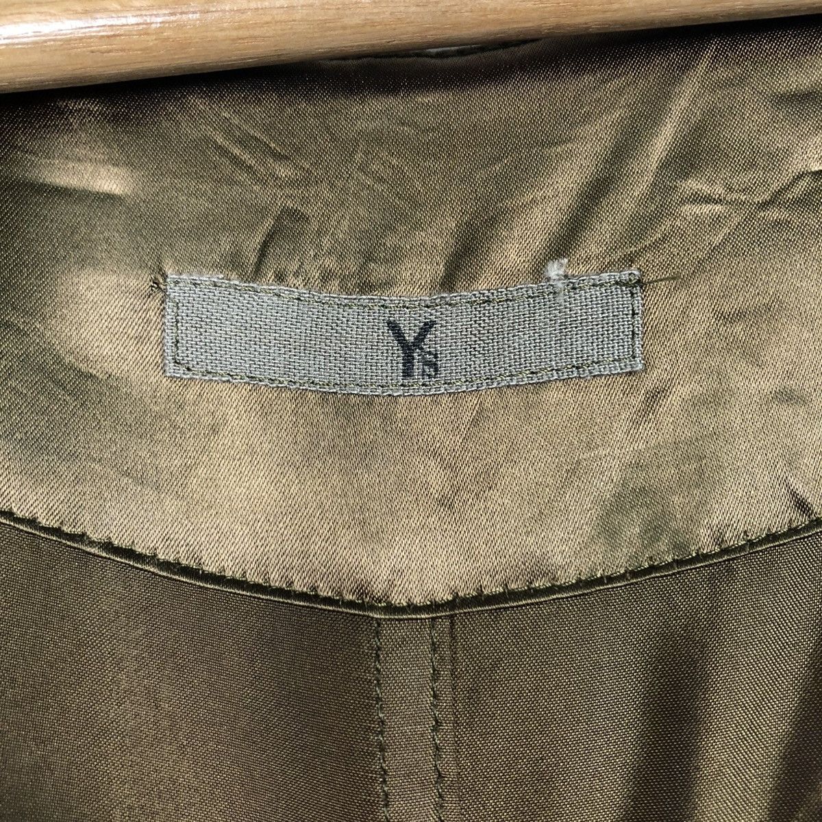 Yohji Yamamoto 🔥VINTAGE Y’S YOHJI YAMAMOTO SATIN JACKET Size US M / EU 48-50 / 2 - 9 Thumbnail