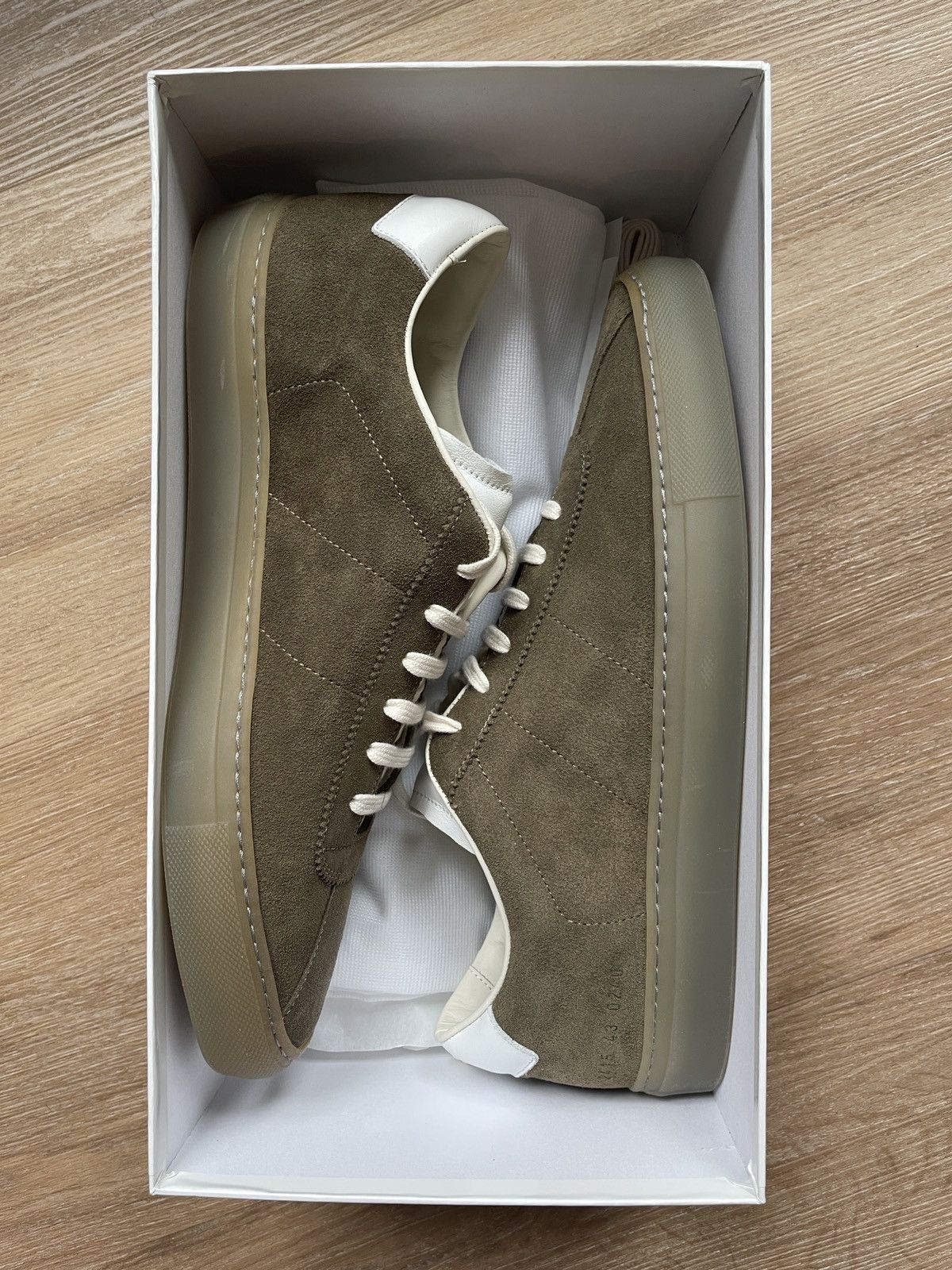 Common Projects Tennis 70 Taupe Size US 10 / EU 43 - 1 Thumbnail