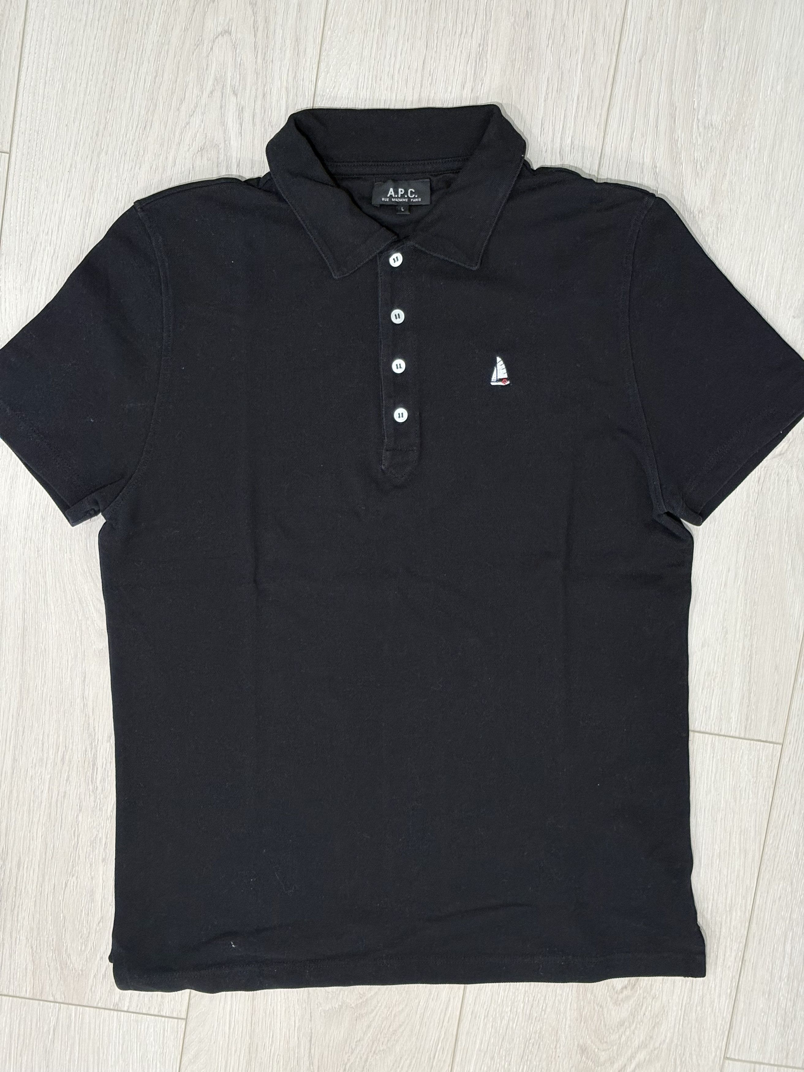 A.P.C. Sailing Boat Polo Size US L / EU 52-54 / 3 - 1 Thumbnail