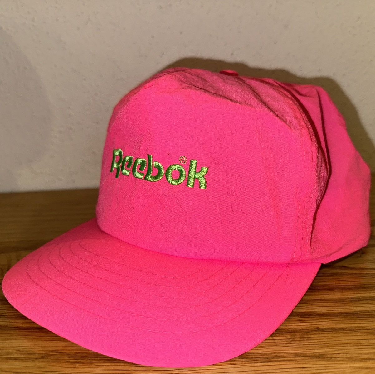 Reebok Vintage Reebok Neon Pink Hat Size ONE SIZE - 1 Thumbnail