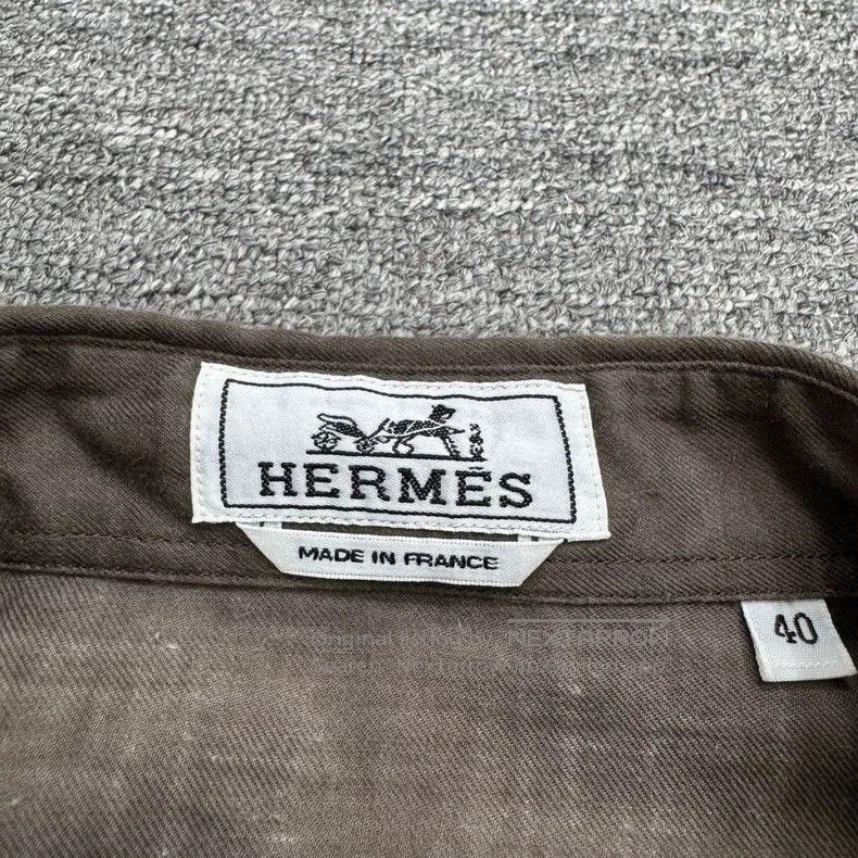 Hermes Hermes Animal Print Button Up Shirt. Size US XL / EU 56 / 4 - 2 Thumbnail