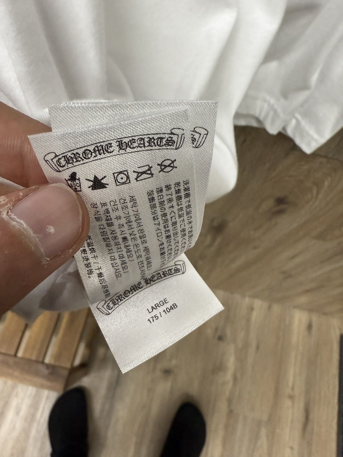 Chrome Hearts Chrome Hearts New York White Short Sleeve Size US L / EU 52-54 / 3 - 15 Thumbnail