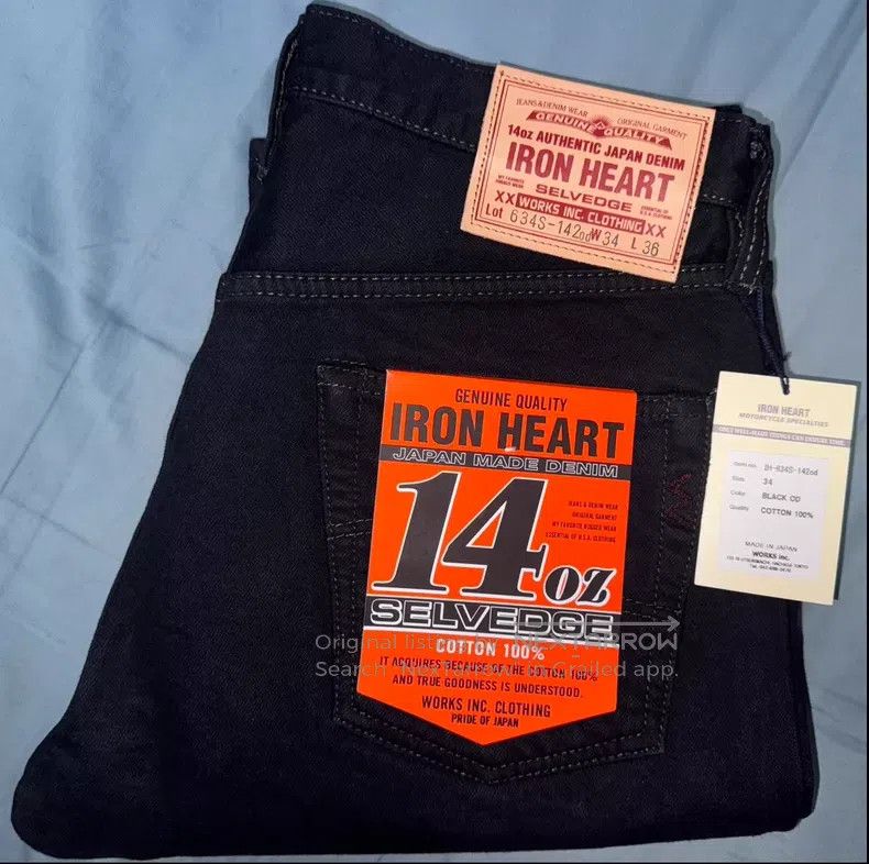 Iron Heart Iron Heart vulcanized jeans Size US 30 / EU 46 - 1 Thumbnail