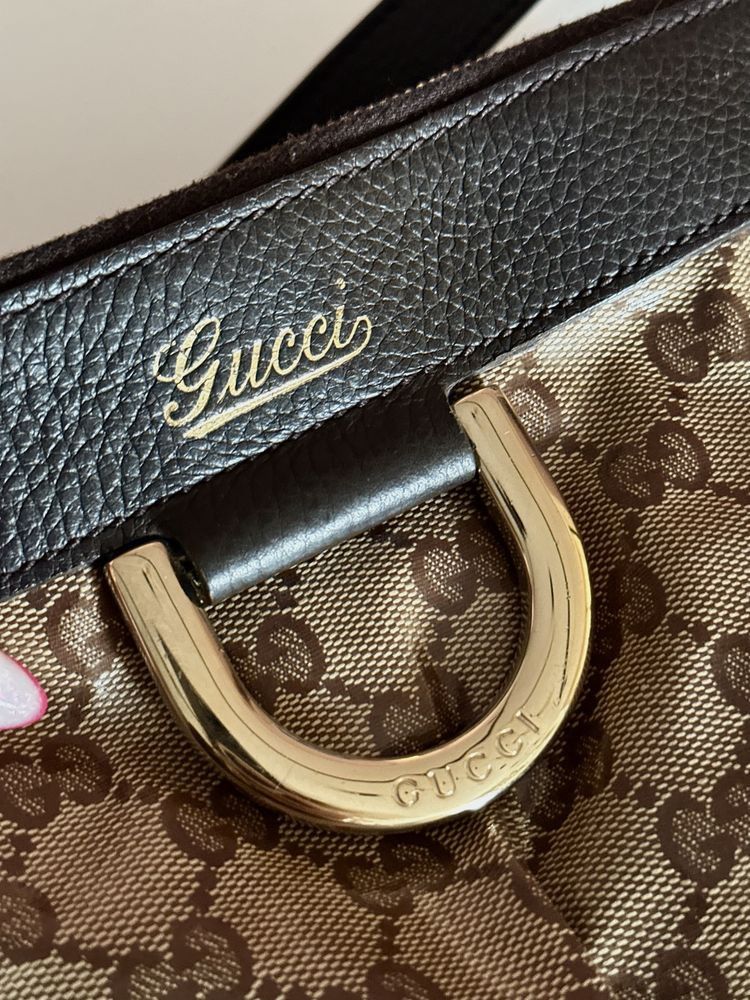 Gucci Gucci Crystal Abbey D Ring Monogram Bag Size ONE SIZE - 3 Thumbnail