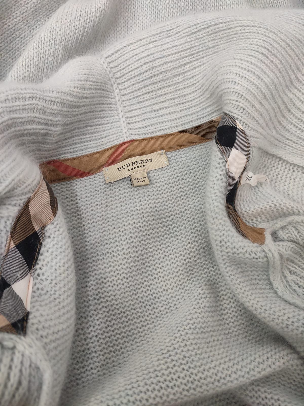 Burberry × Designer × Vintage 💥Vintage Burberry Long Knitwear Size XL / US 12-14 / IT 48-50 - 6 Thumbnail