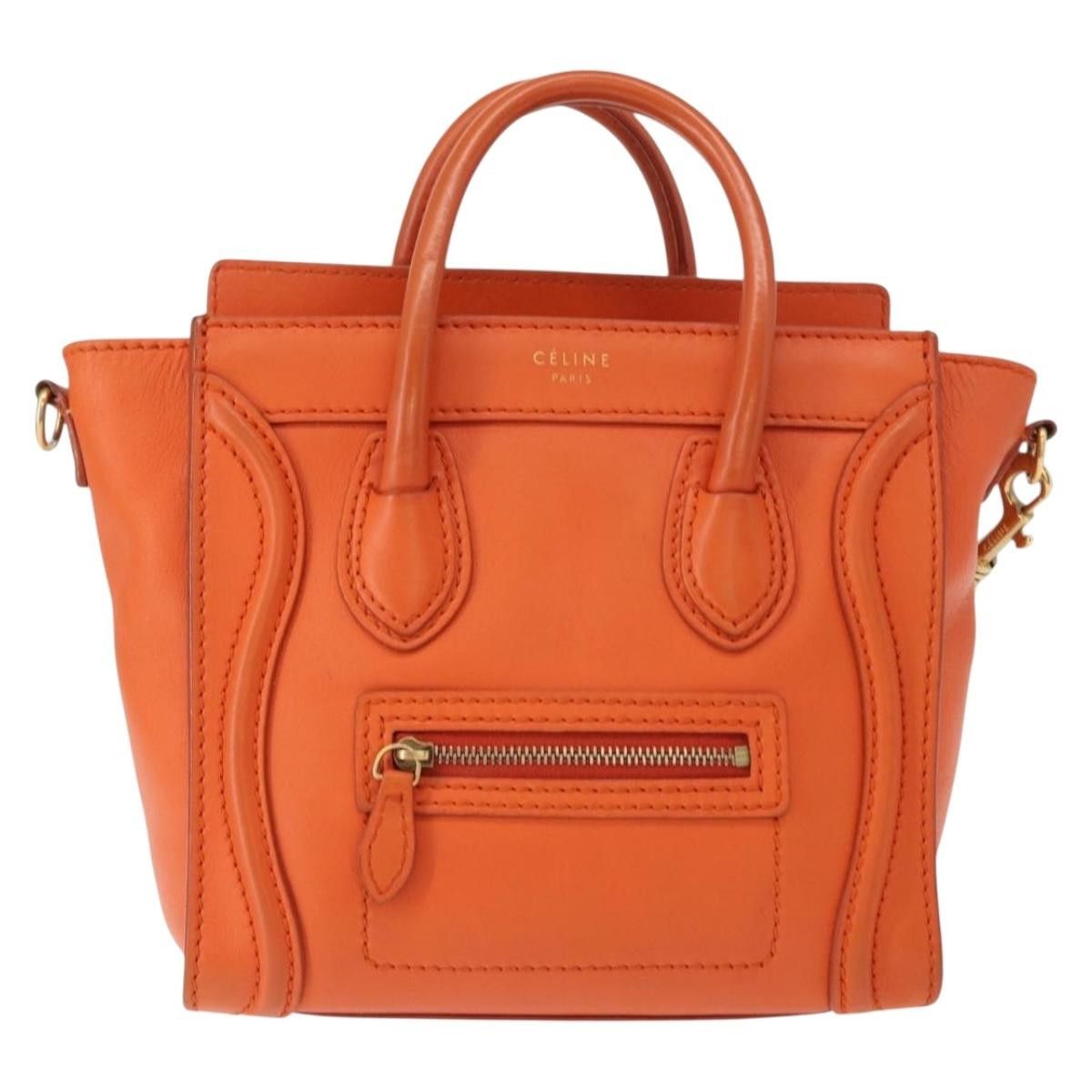 Celine Celine Luggage Bag Smooth Leather Size ONE SIZE - 1 Thumbnail