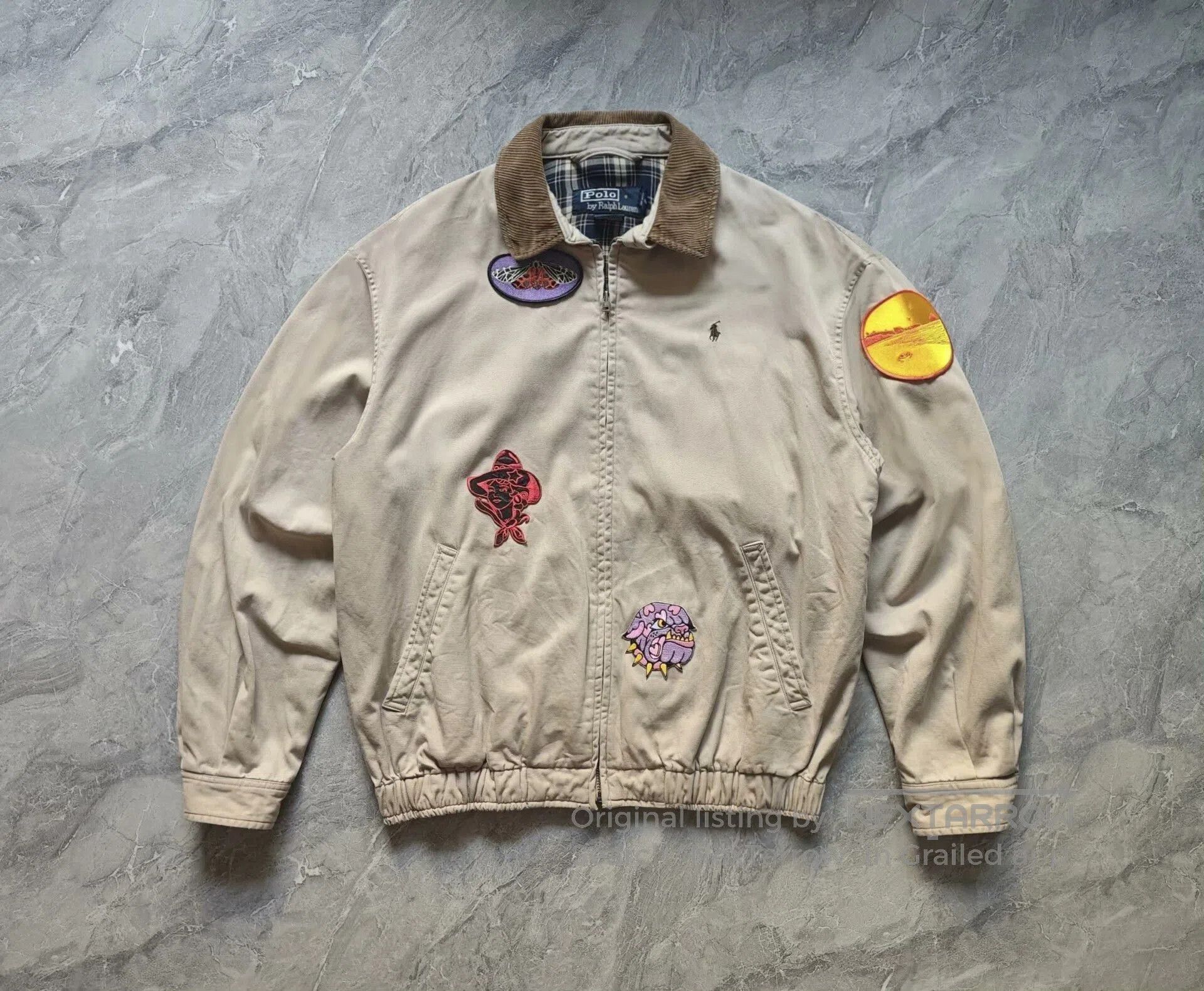 polo ralph lauren corduroy collared jacket.
