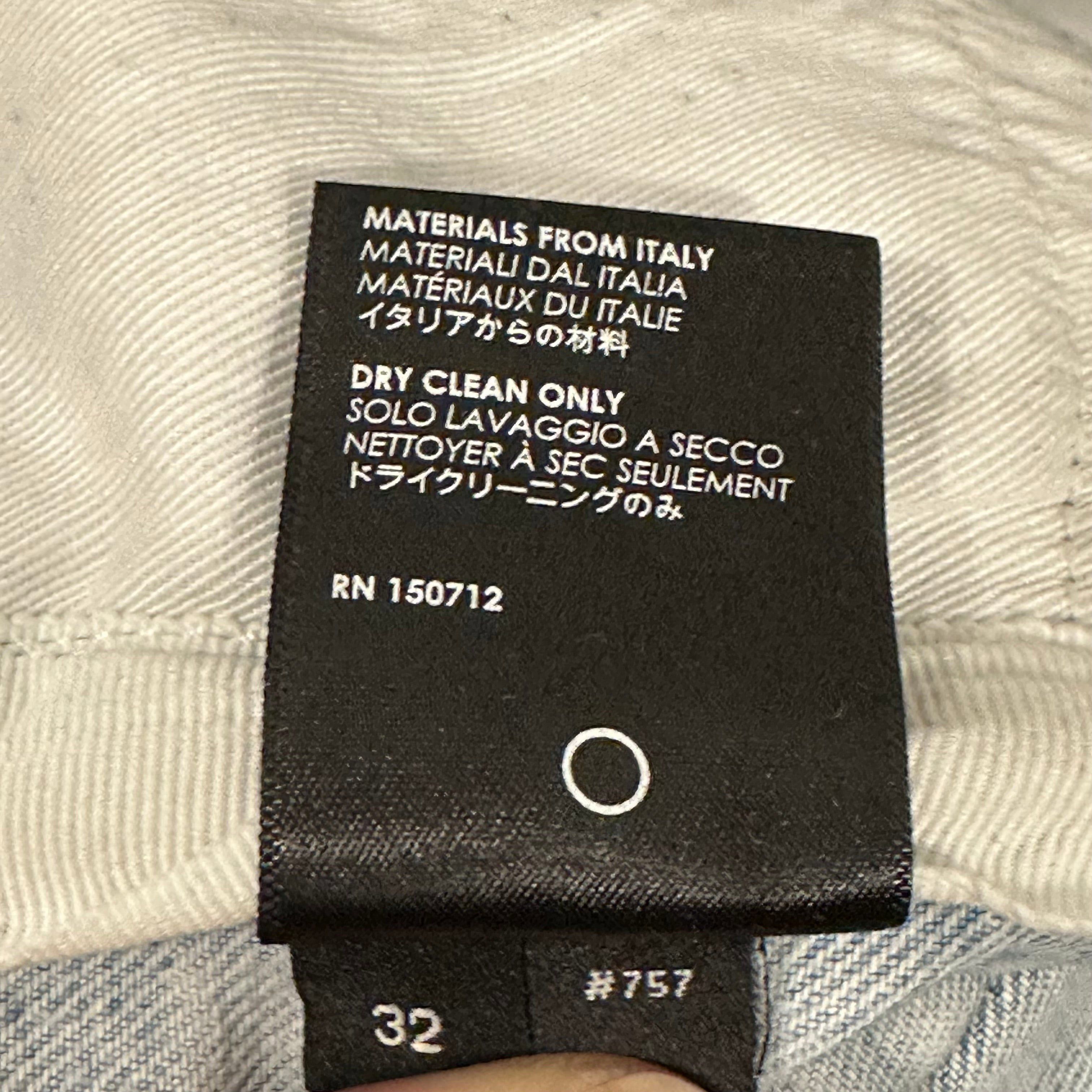 Amiri Amiri Knee Rip Plain Lightwash Blue Denim Jeans Sz 32 Size US 32 / EU 48 - 5 Thumbnail