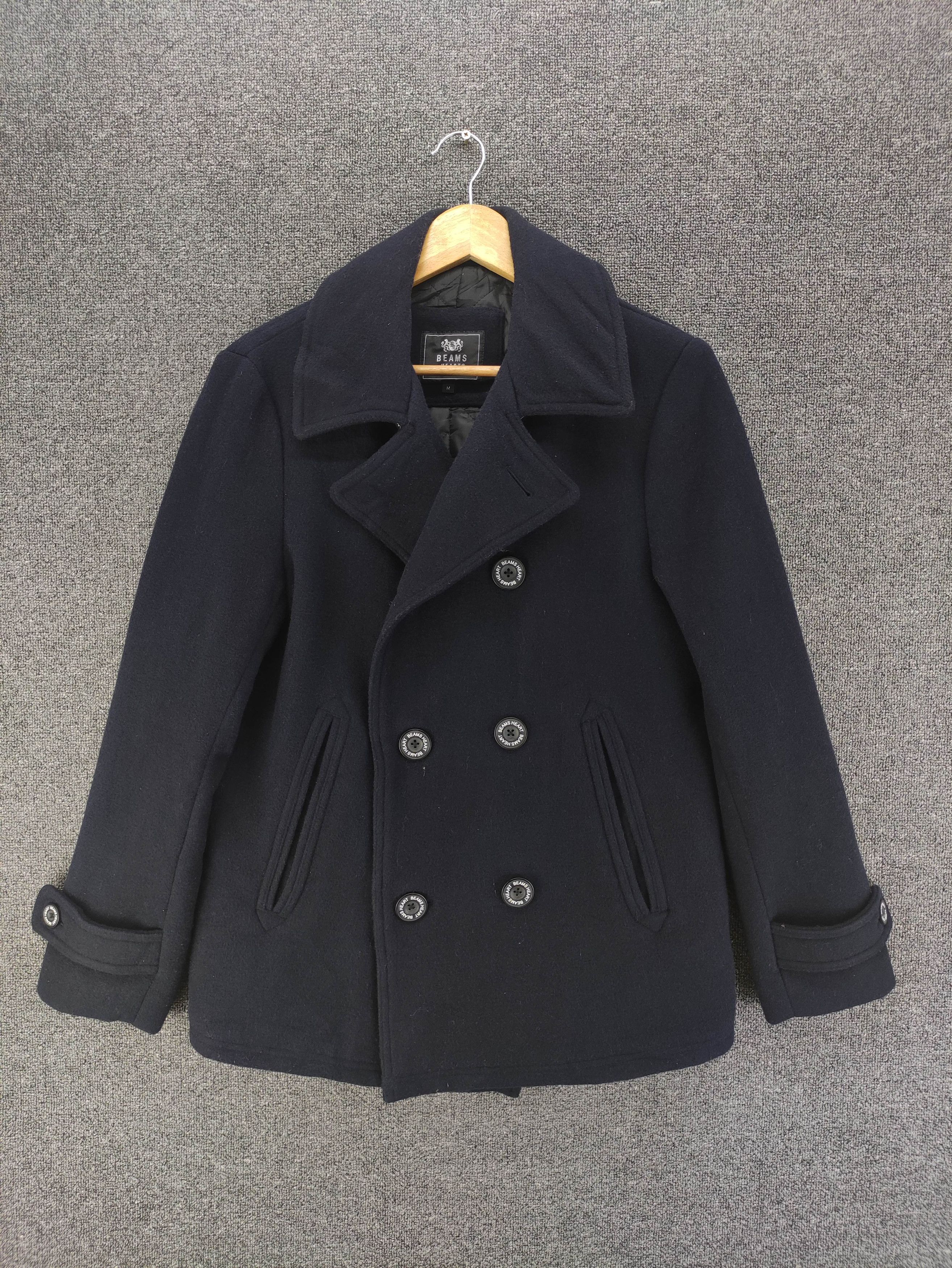 Beams Plus Vintage Beams Heart Wool Jacket Size US M / EU 48-50 / 2 - 1 Thumbnail