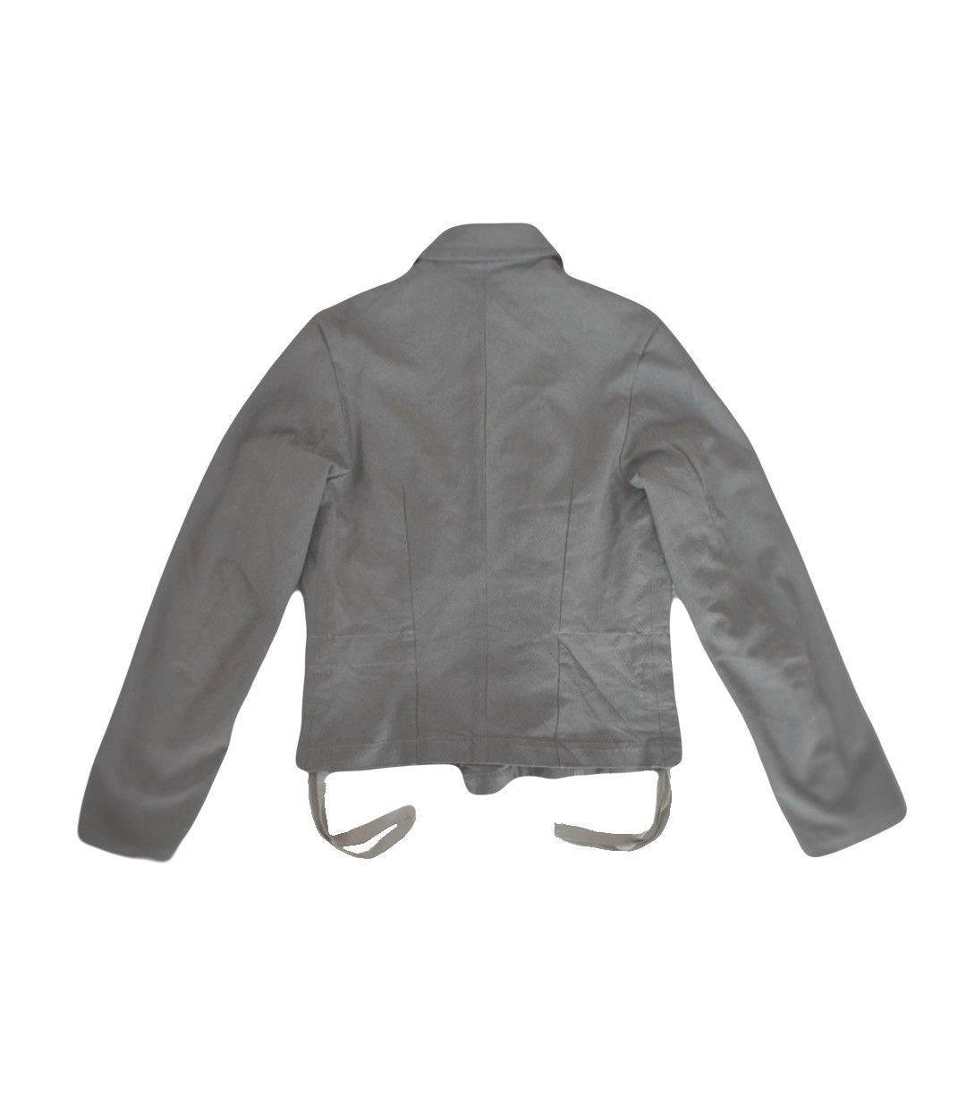 Comme des Garcons CDG Asymmetrical Zip Grey Jacket Size M / US 6-8 / IT 42-44 - 4 Thumbnail