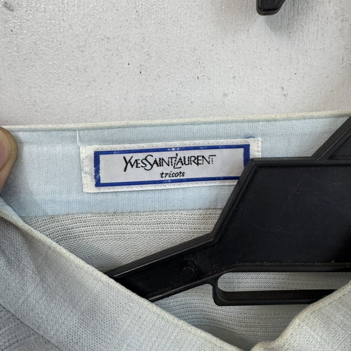 Vintage × Yves Saint Laurent Yves Saint Laurent Tricots Pocket Tee Size US M / EU 48-50 / 2 - 3 Thumbnail