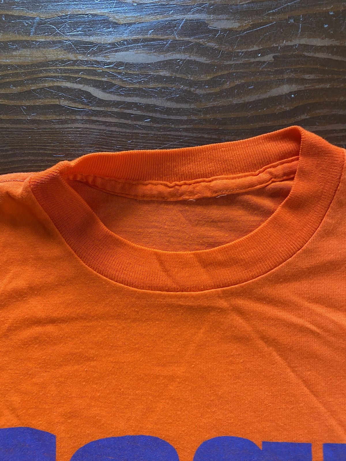 Vintage Vintage 80’s Gear Racewear Moto Orange Single Stitch Tee Size US XXS / EU 40 - 7 Thumbnail