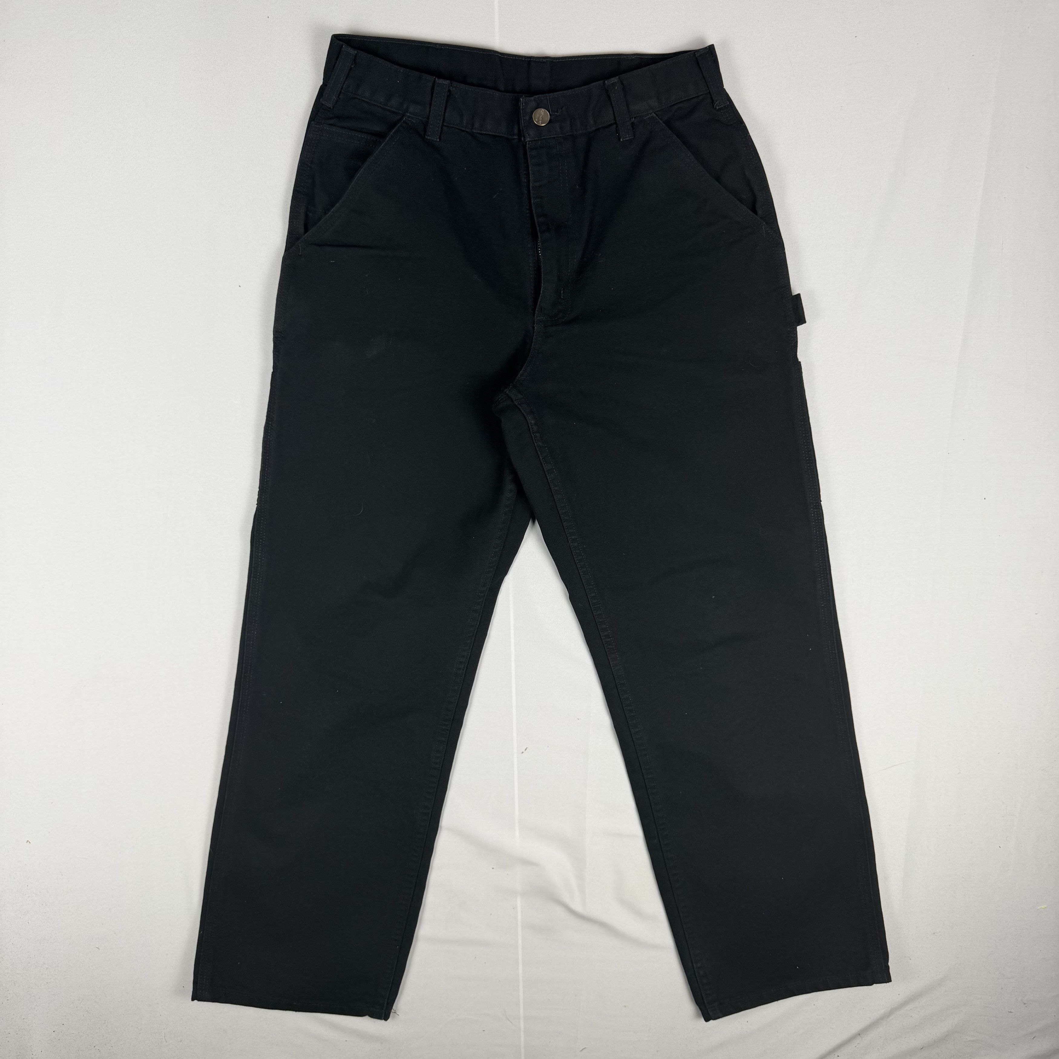 Carhartt Carhartt B11 Black Carpenter Work Pants 32x32 Size US 32 / EU 48 - 3 Thumbnail