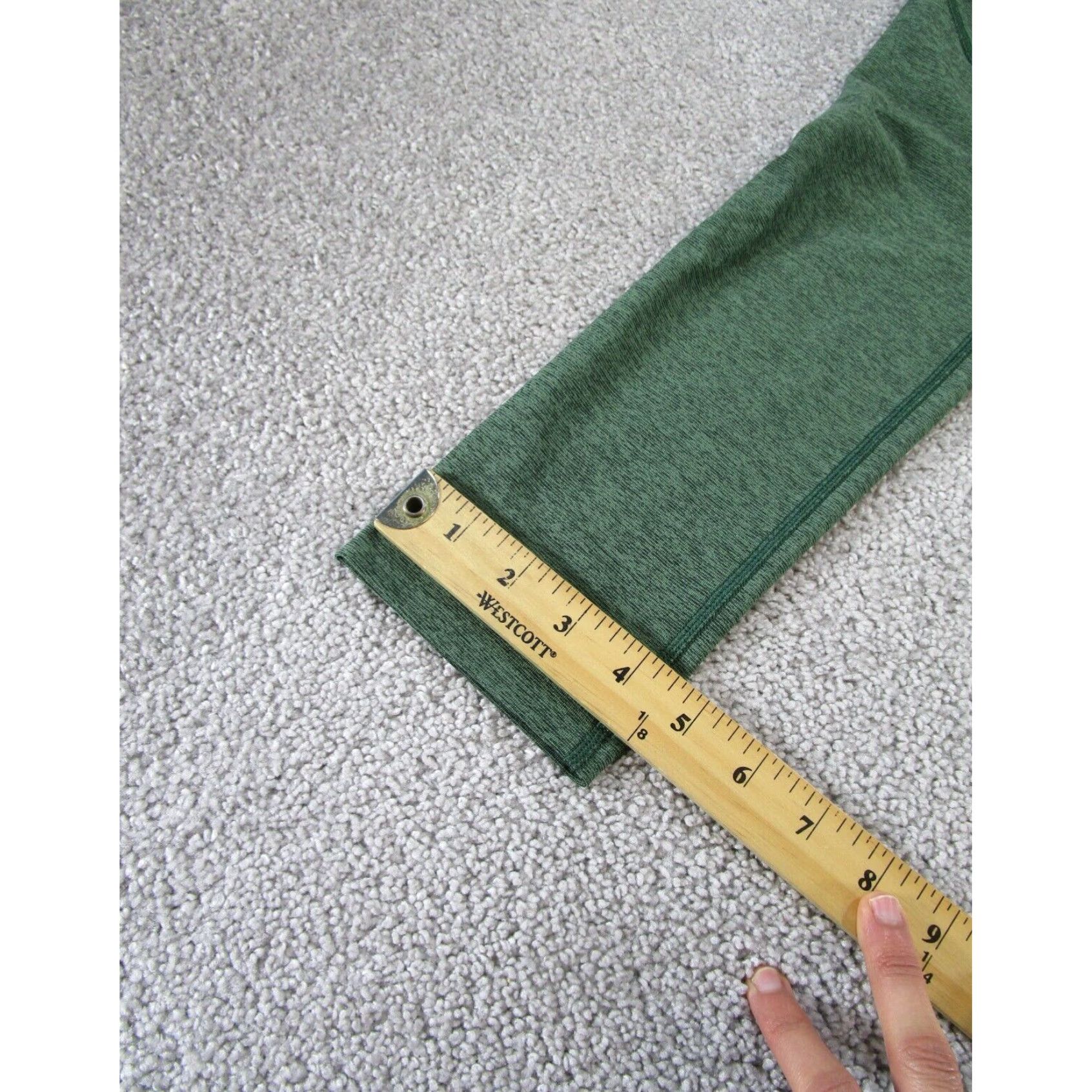 Outdoor Voices Outdoor Voices Womens Small Green Compression Leggings Crop Size 28" / US 6 / IT 42 - 4 Thumbnail