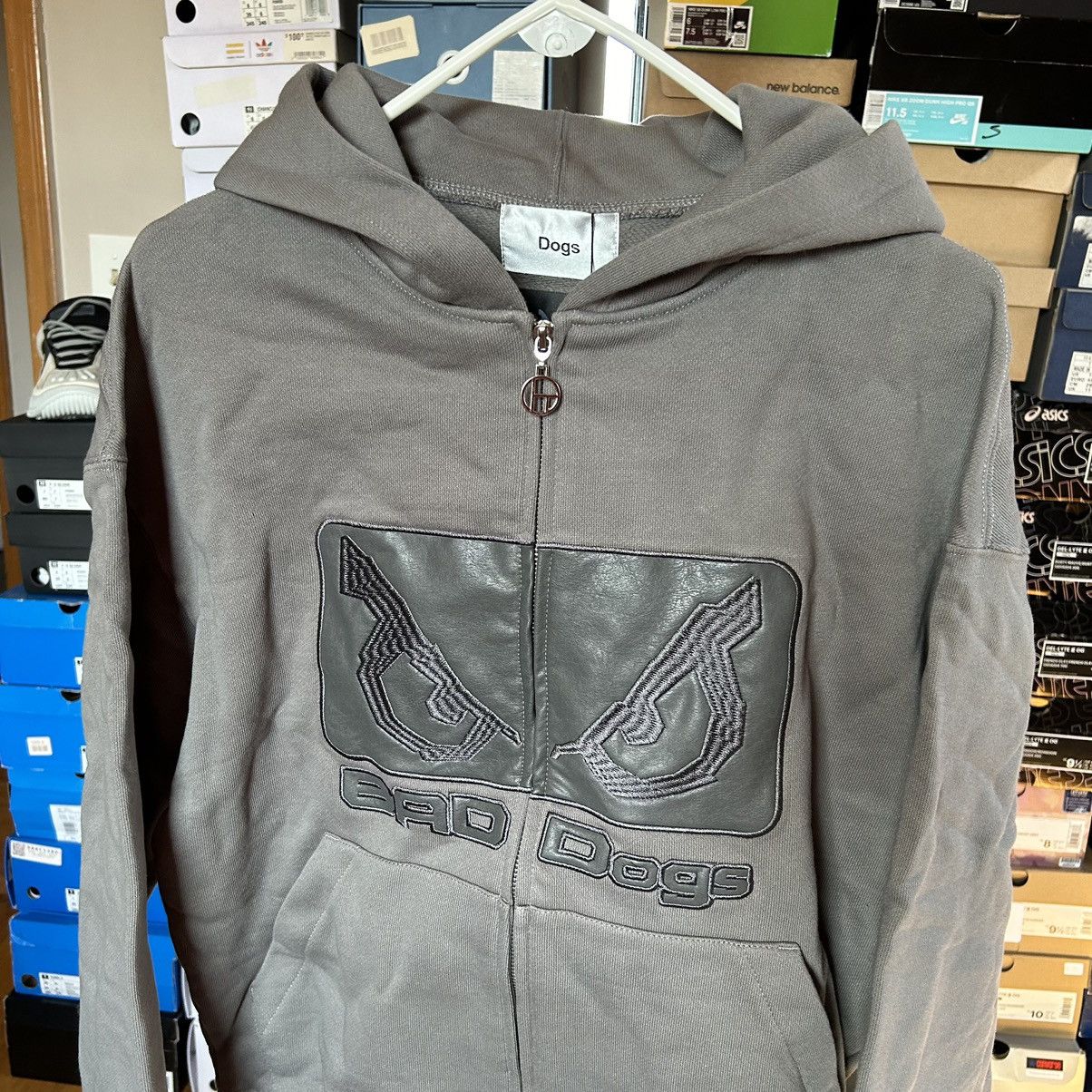 Hypebeast × Japanese Brand DOGS x BAD BOY x HBX MONOCHROMATiC ZiP UP HOODiE SWEATSHiRT Size US L / EU 52-54 / 3 - 9 Thumbnail