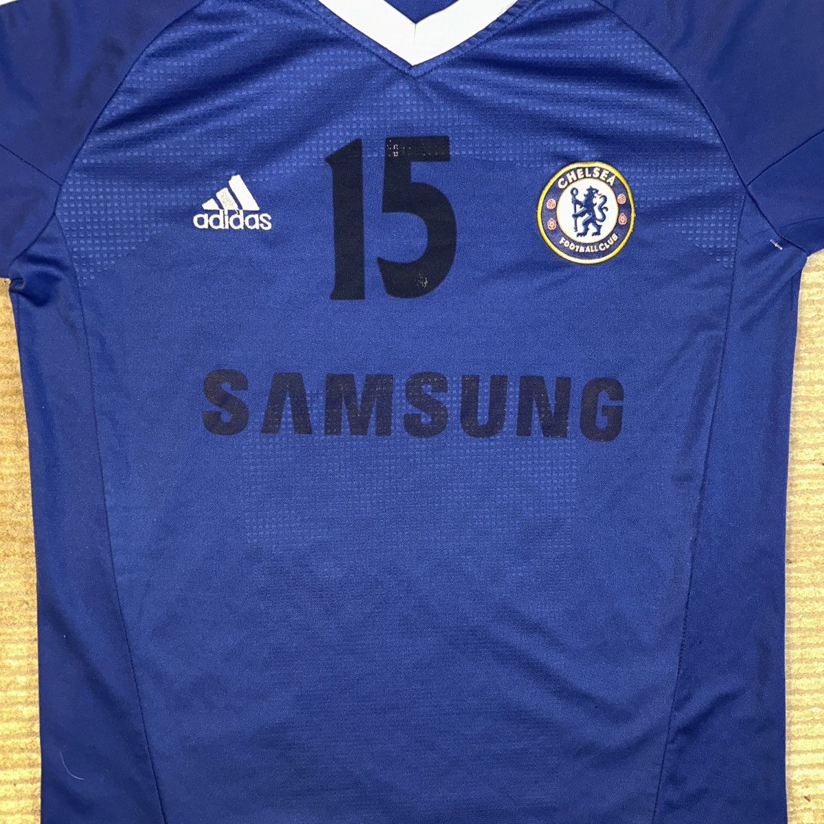 Adidas Vintage 2008/09 Chelsea FC Malouda #15 Home Jersey – Adida Size US S / EU 44-46 / 1 - 2 Thumbnail