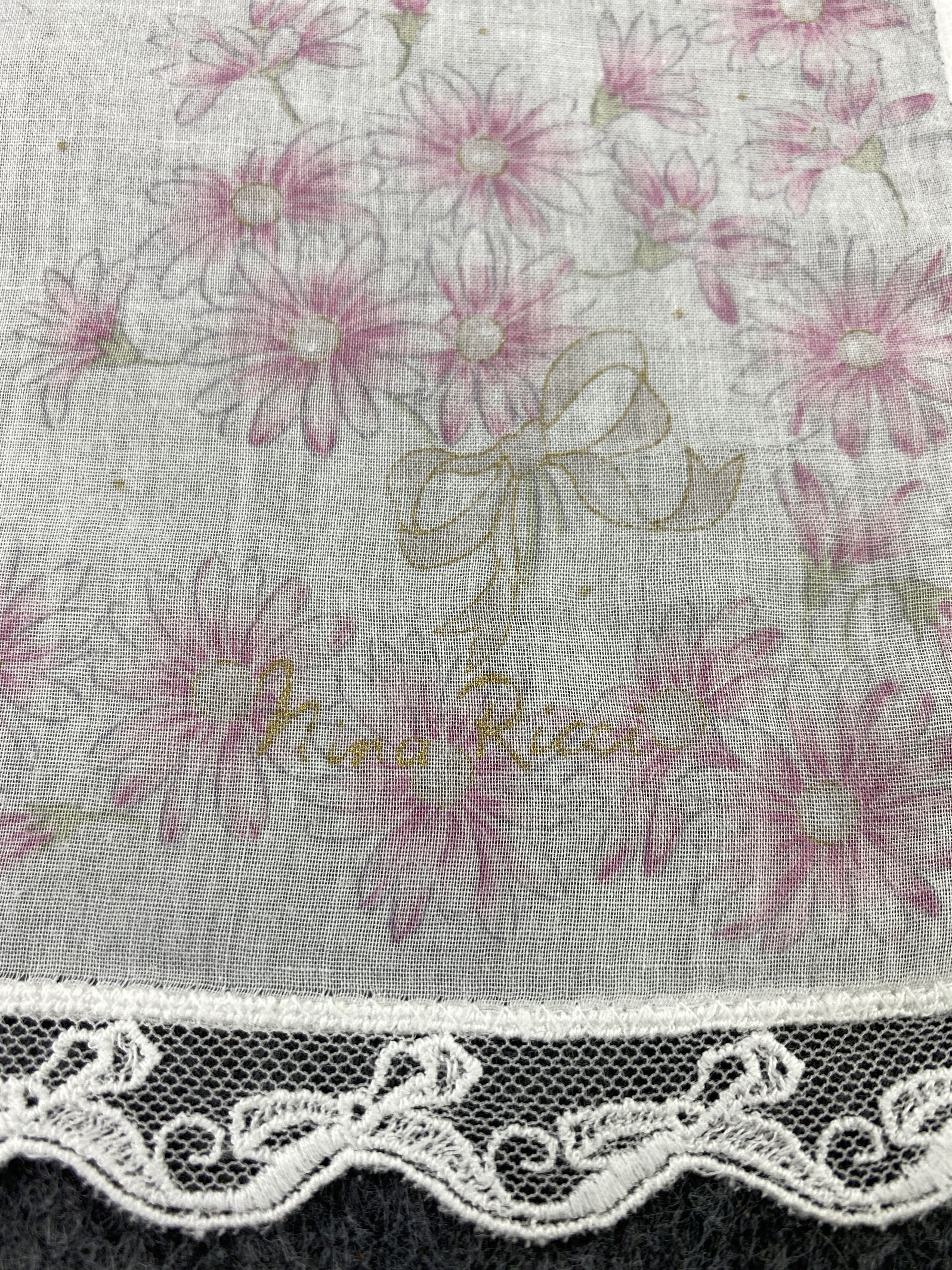 Nina Ricci Nina Ricci Handkerchief / Bandana / Neckerchief-B411 Size ONE SIZE - 5 Thumbnail
