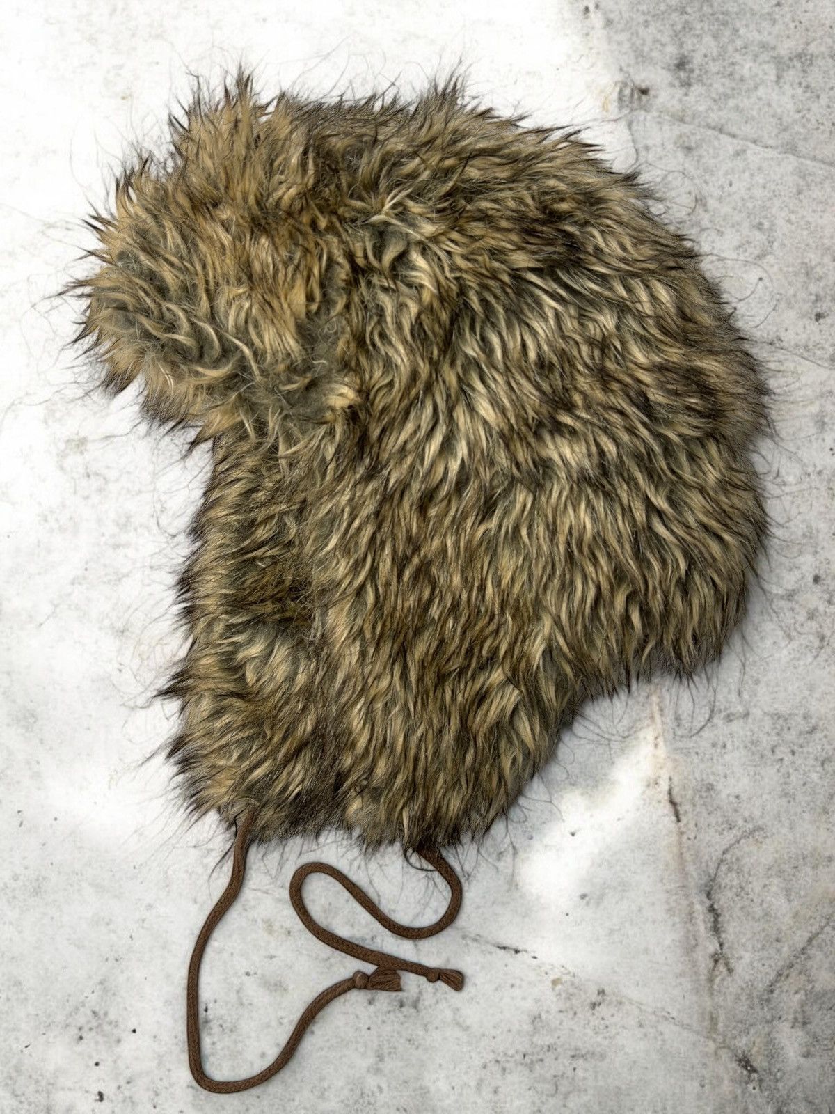 Vintage Vintage avant garde fur ushanka hat if6was9 lgb drip sk8 y2k Size ONE SIZE - 1 Thumbnail